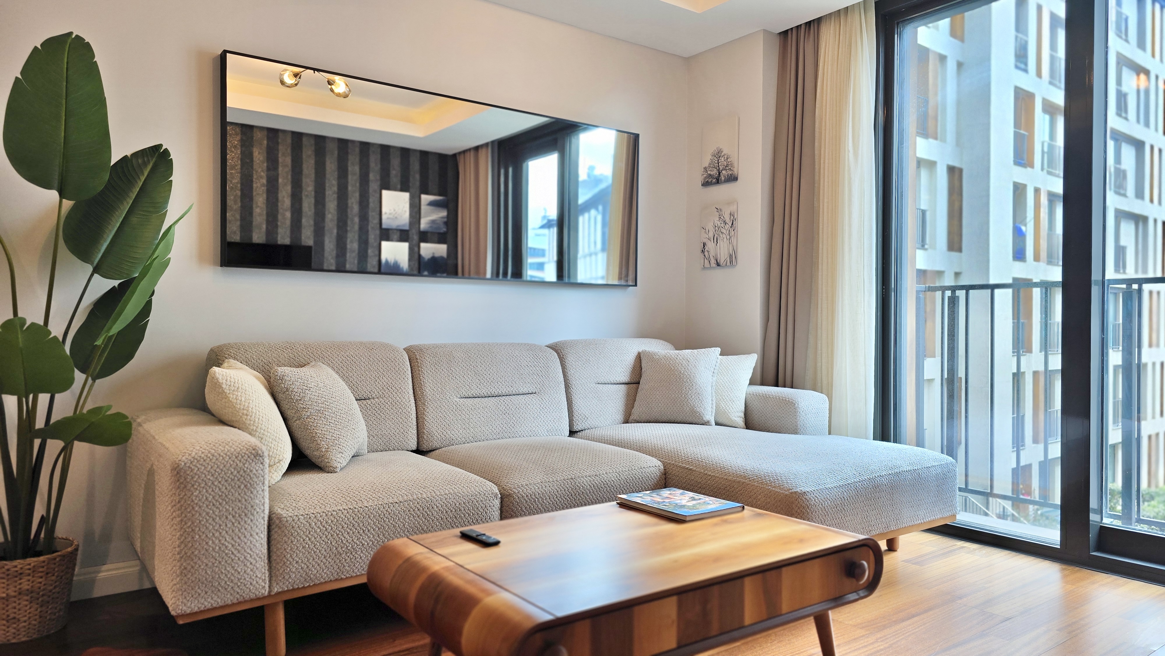 Modern flat in Beyoglu with living room in Beyoglu, Istanbul