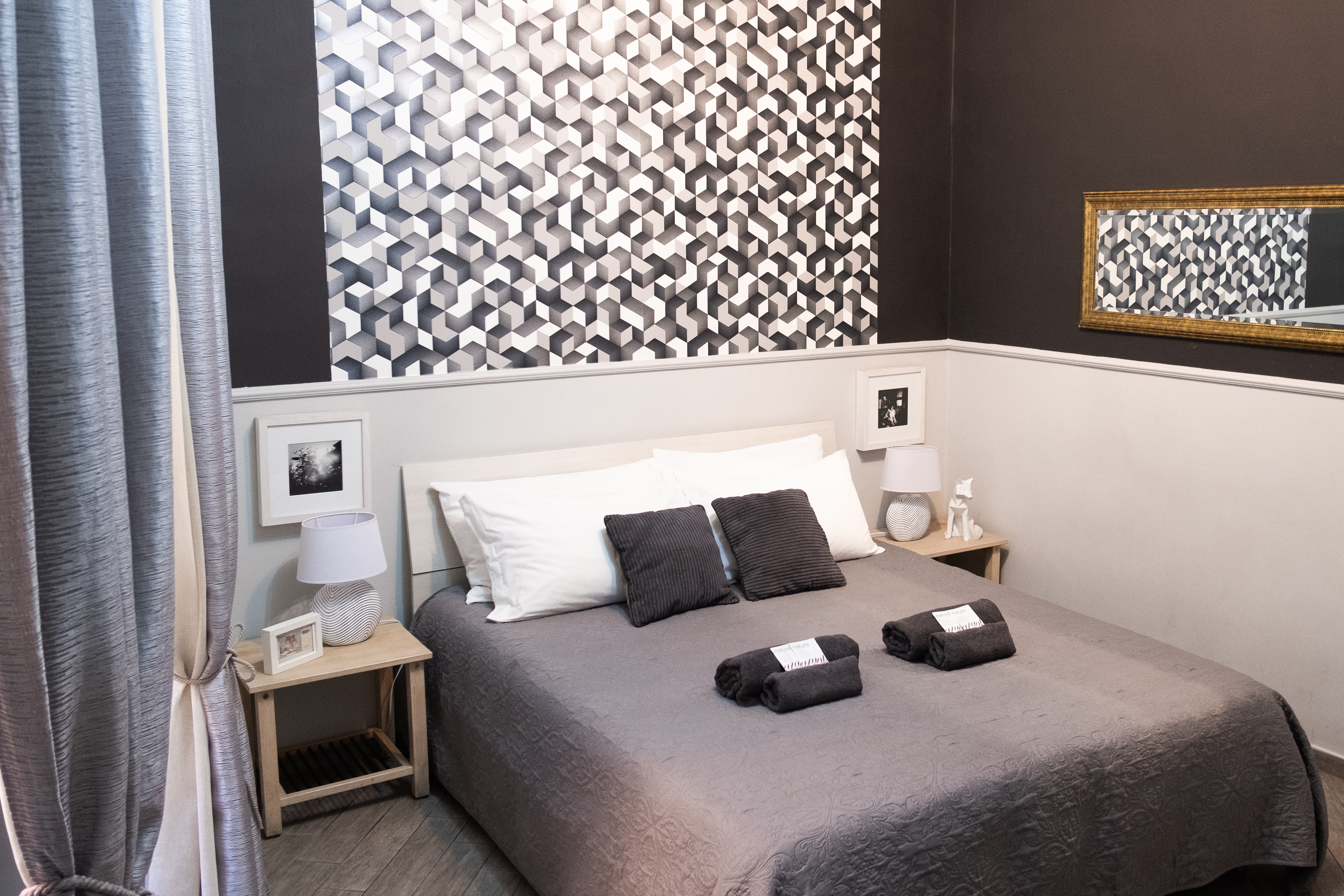 B&b Piazza della Libertà, Stanza con letto queen .