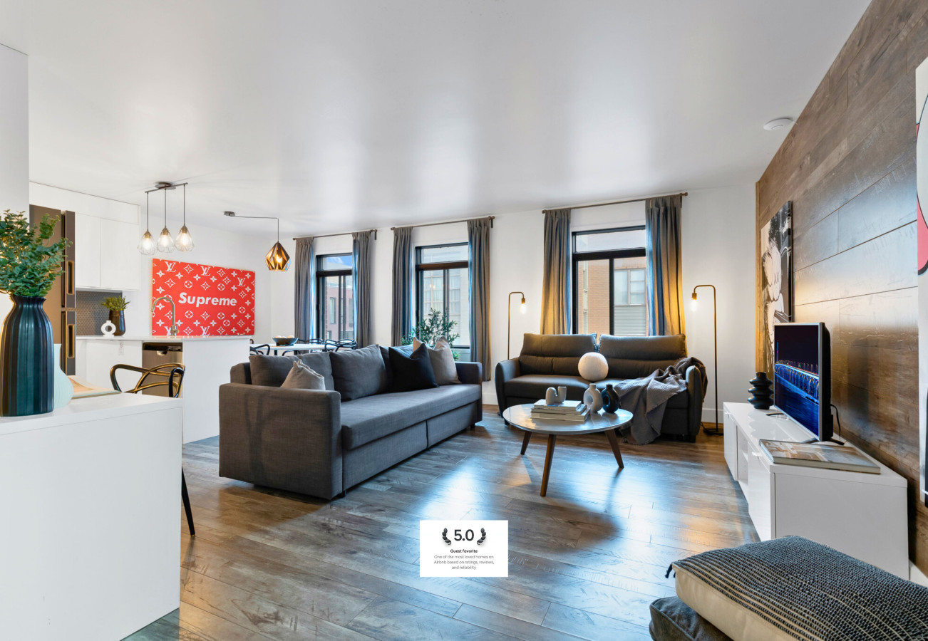 LiV MTL Urban-4 | Spacious 2BR Modern Downtown MTL