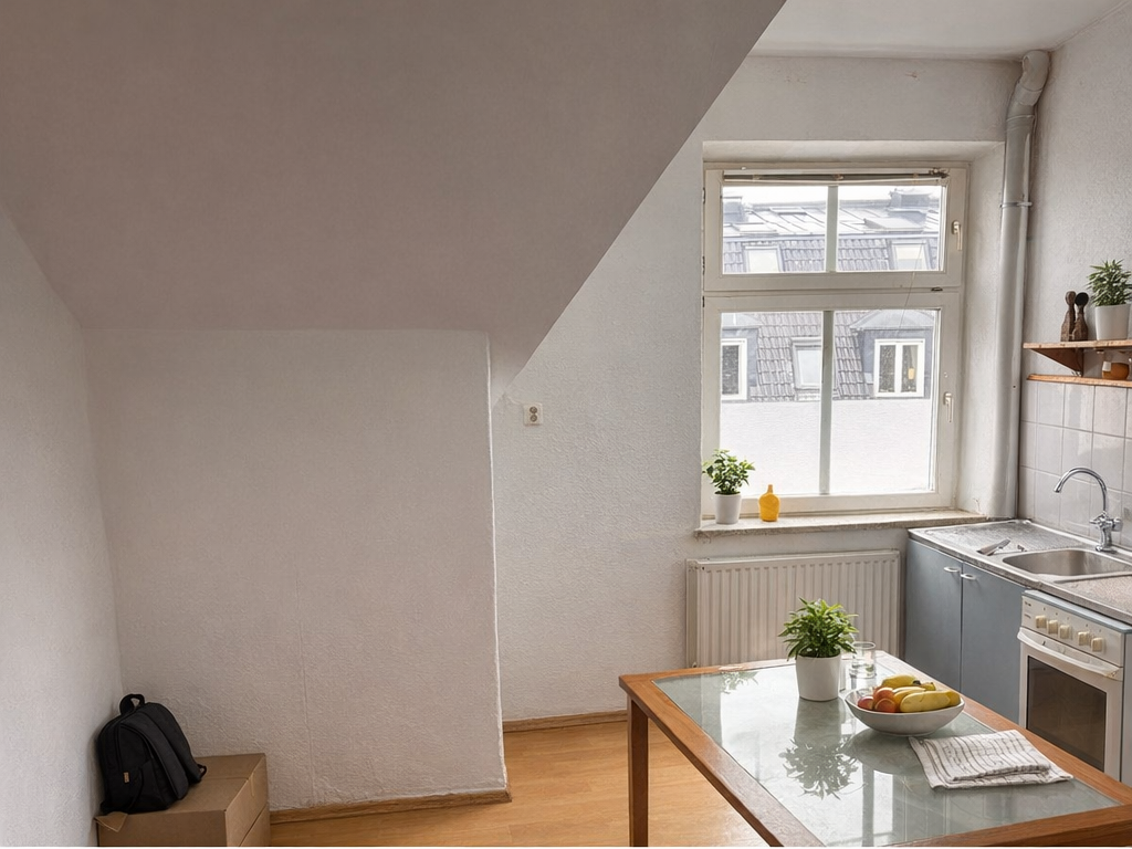 Zentrale Unterkunft mit einfacher Ausstattung in Neuhausen-Nymphenburg, Munich