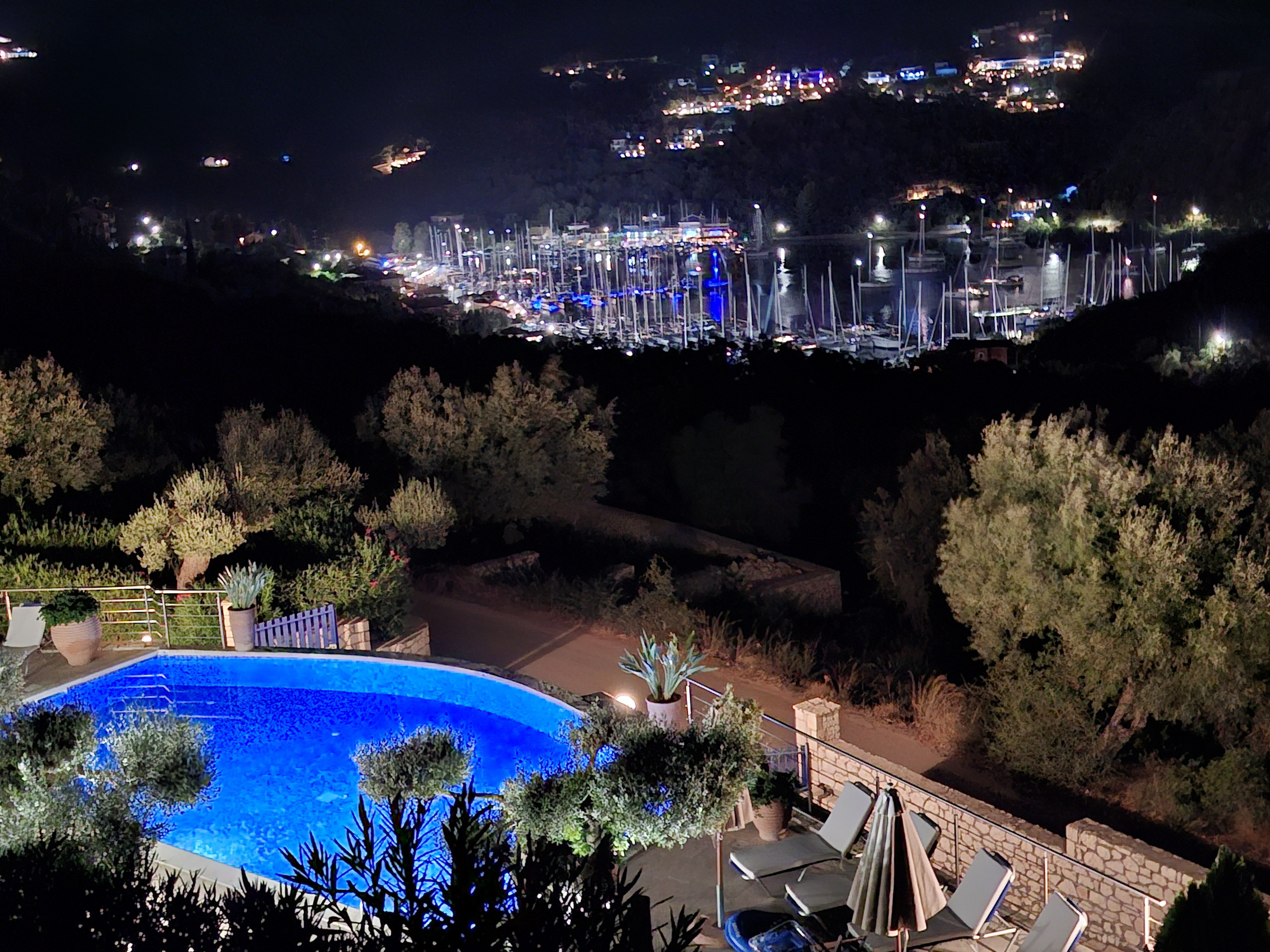 Villas Amantea 2, panoramic harbor views