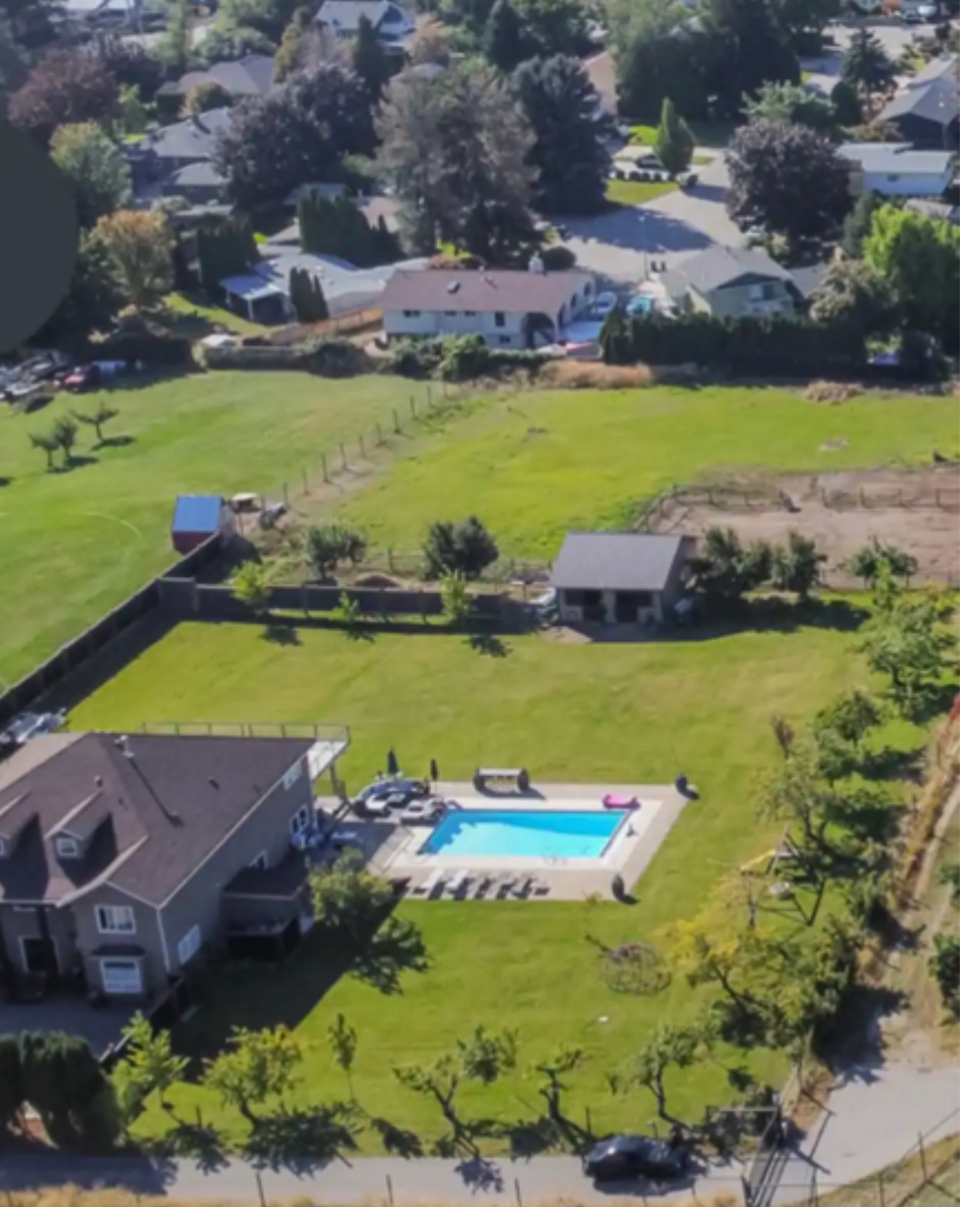 InnPenticton
Pool/Spa/Pets
Priv/Lux Estate/ Winery
