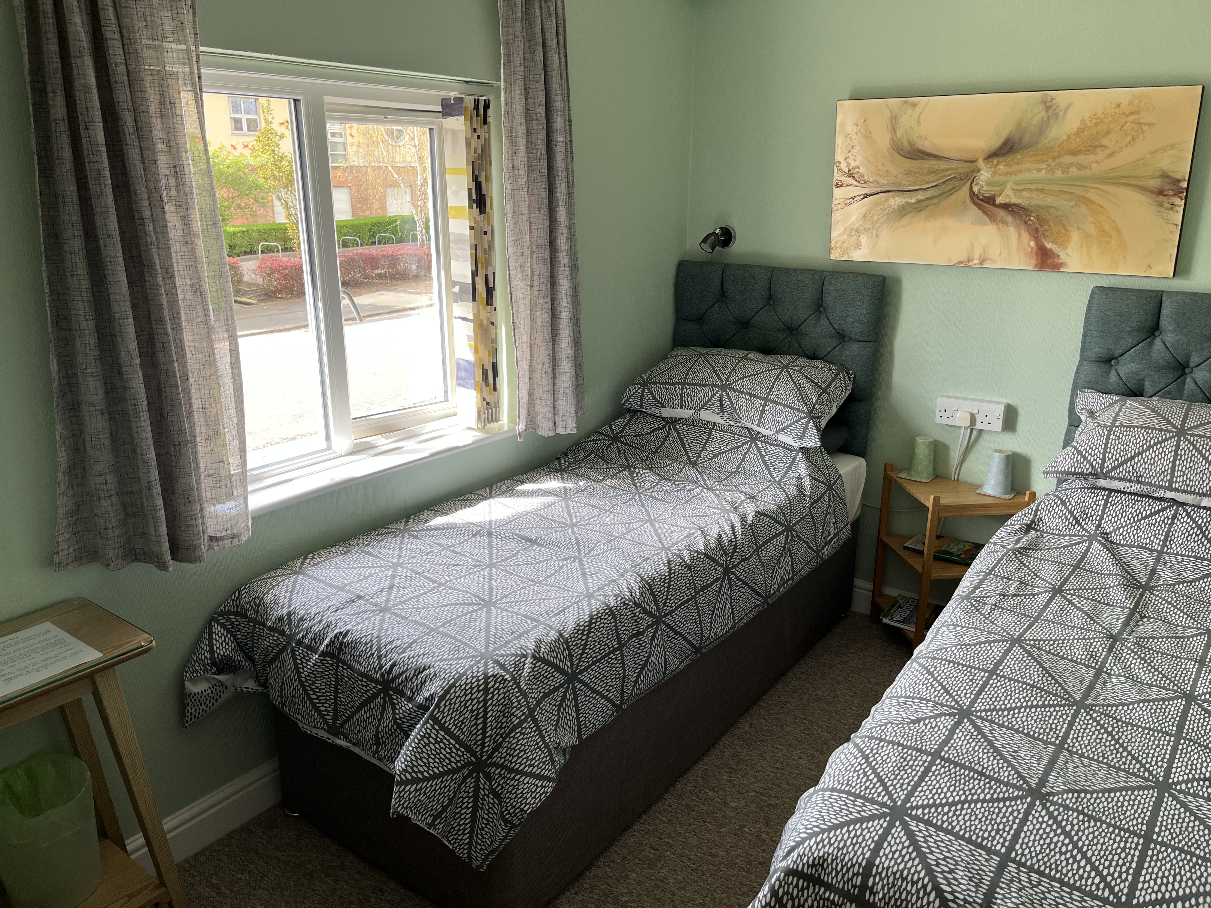 KJ's Cotswold twin (also have Pennine single room) in Lockleaze, Bristol