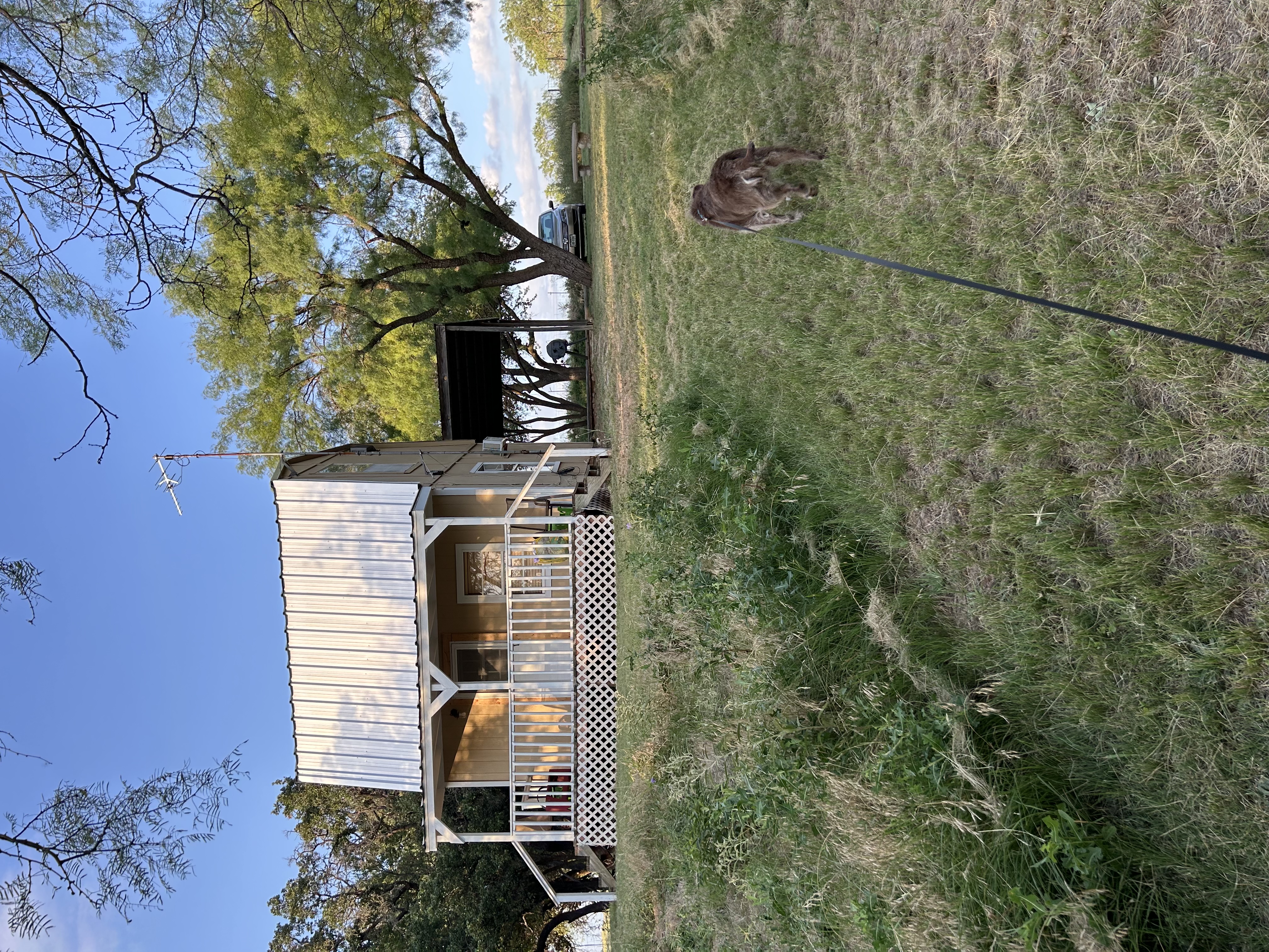 The cabin at Salt Fork Ranch