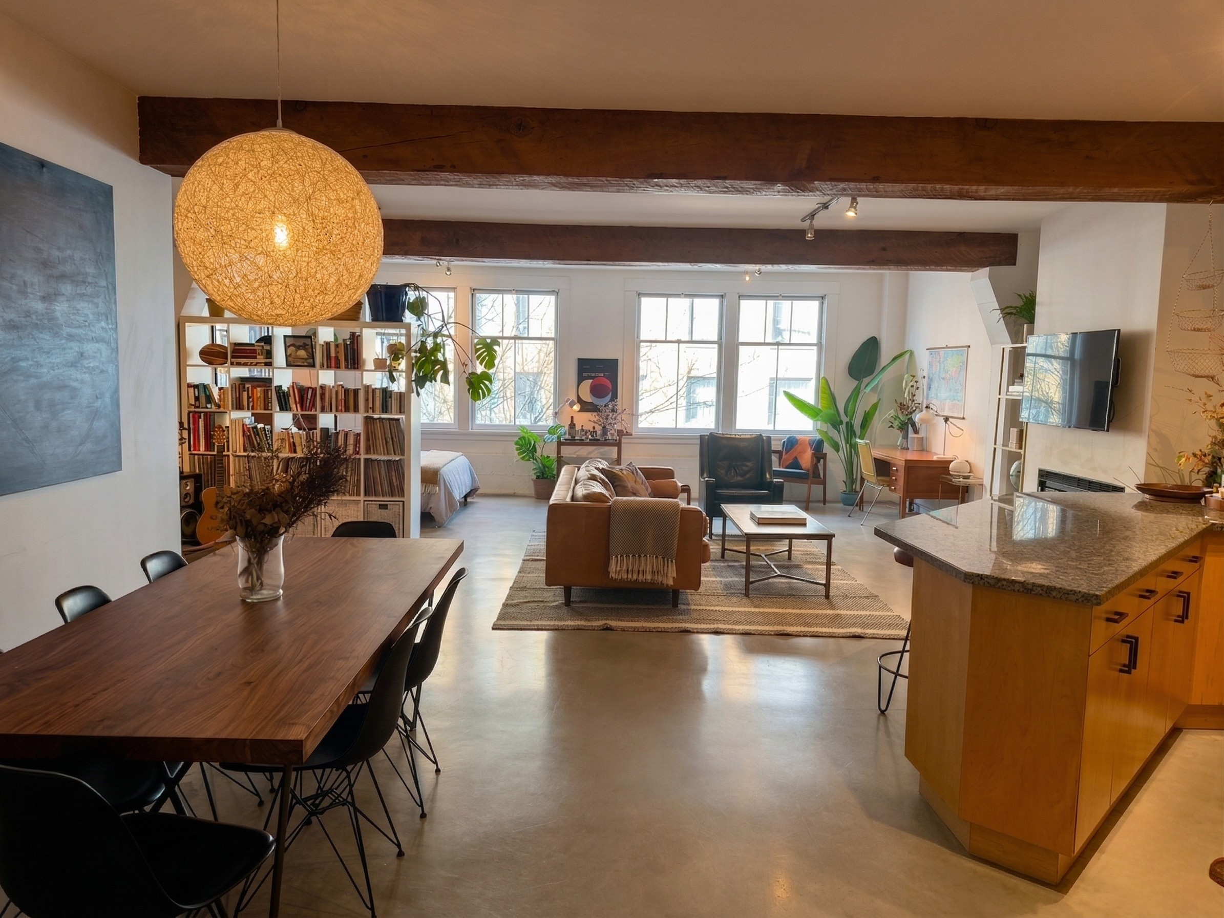 Spacious Gastown Loft | 2 Bedroom