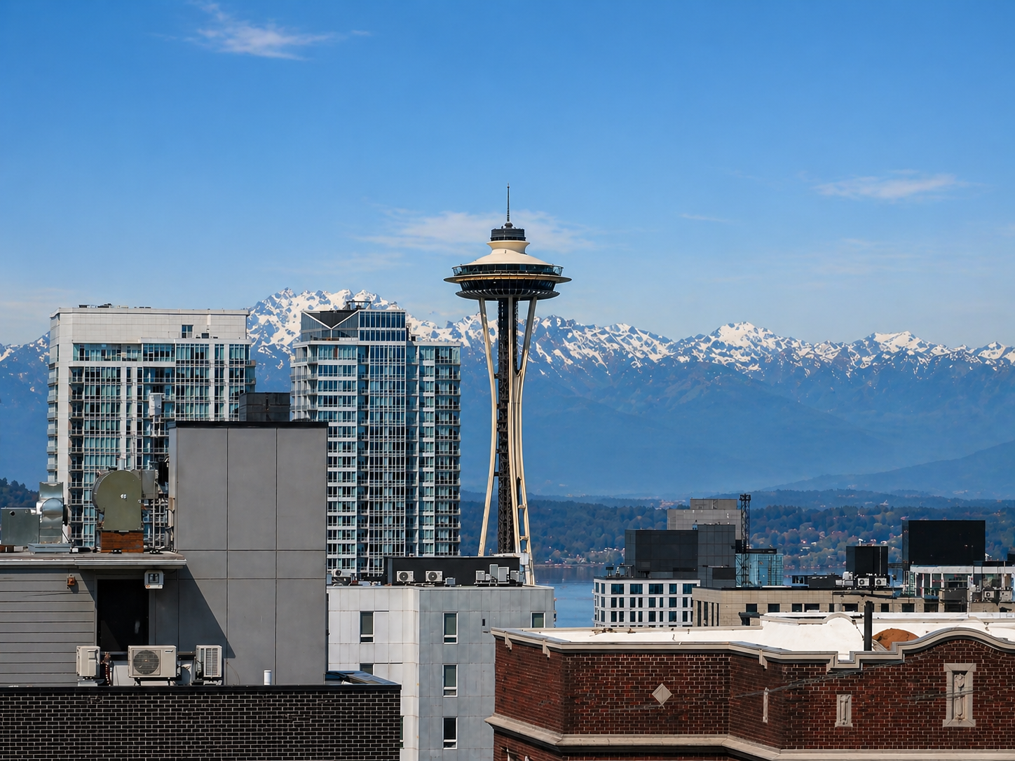 Rooftop with Space Needle View, Free Parking