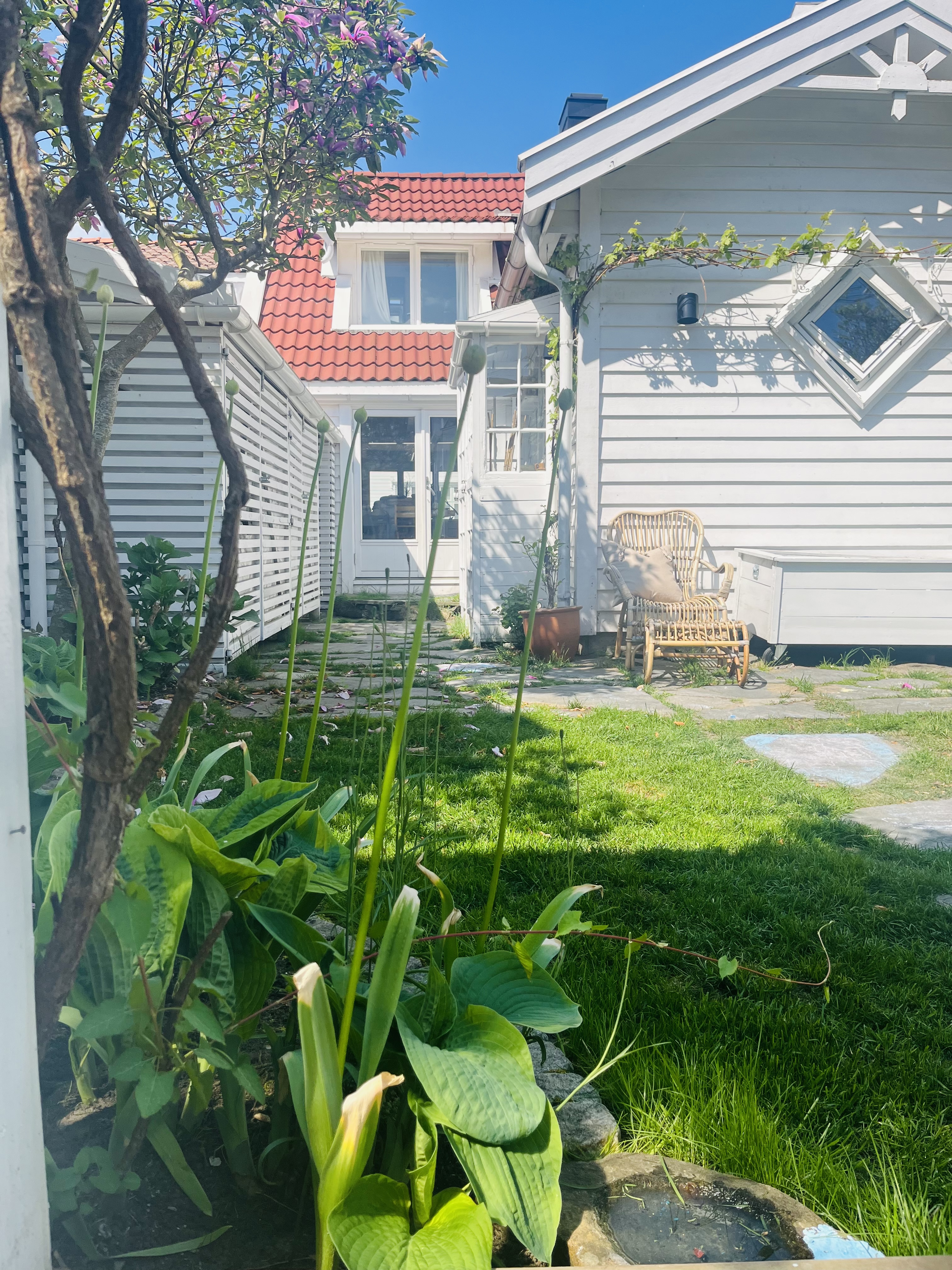 Cozy southern house in Kvadraturen with its own backyard