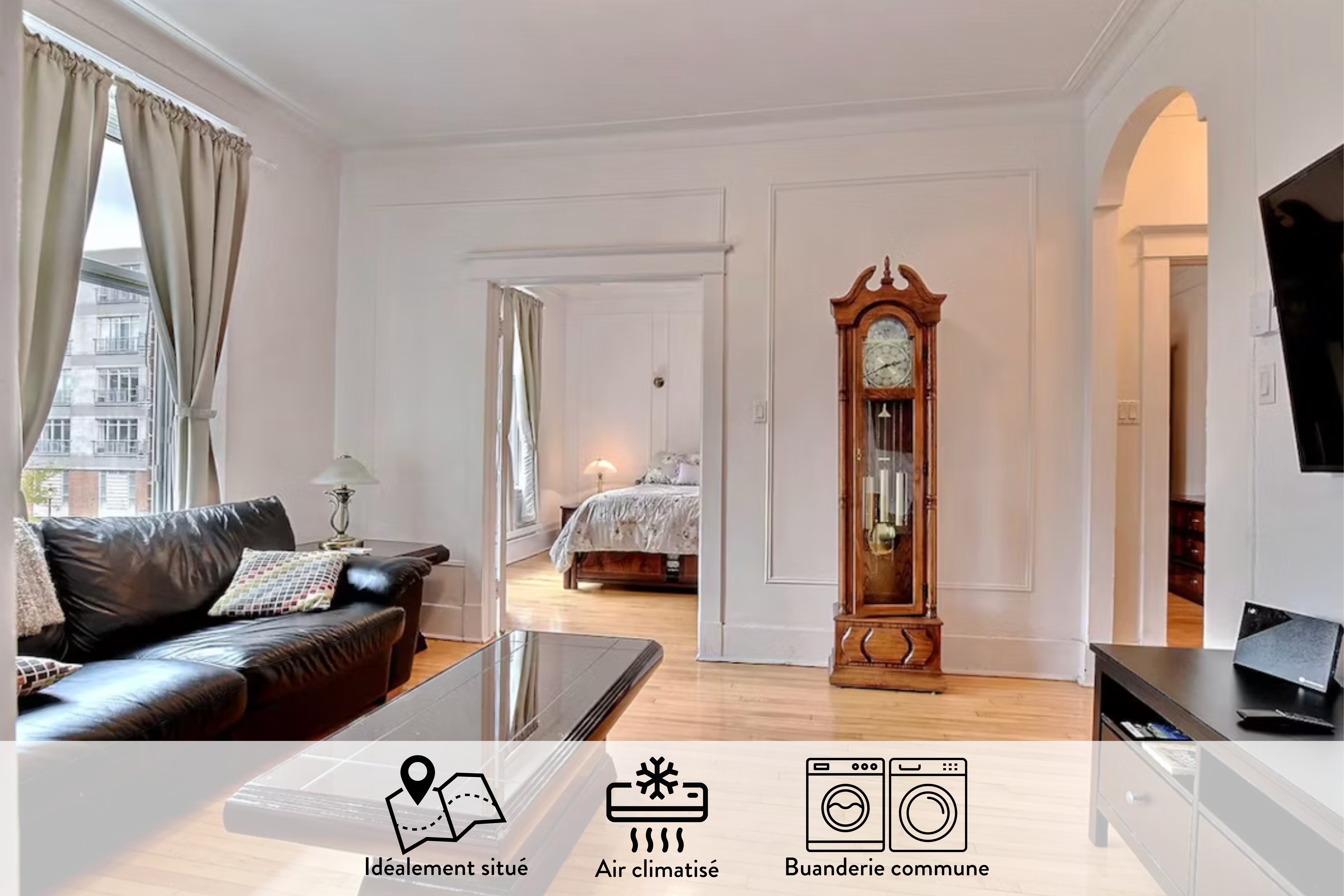 Magnificent | The Plateau | Wifi | Renovated | AC
