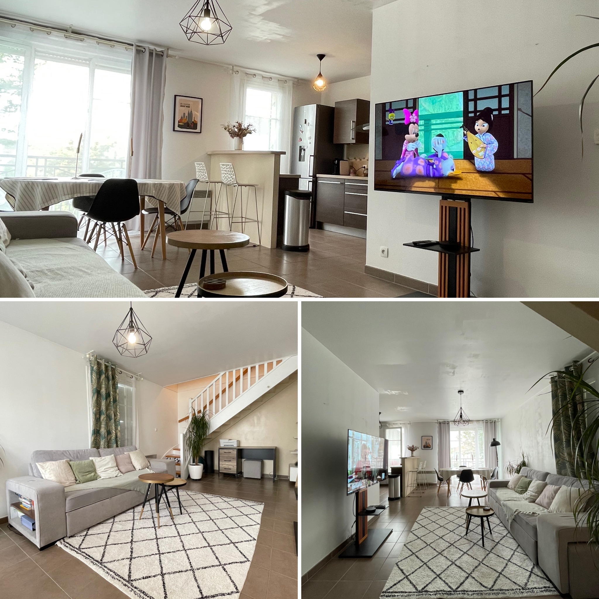 Duplex Moderne 8per&3Ch&10 min Disney&Parking free