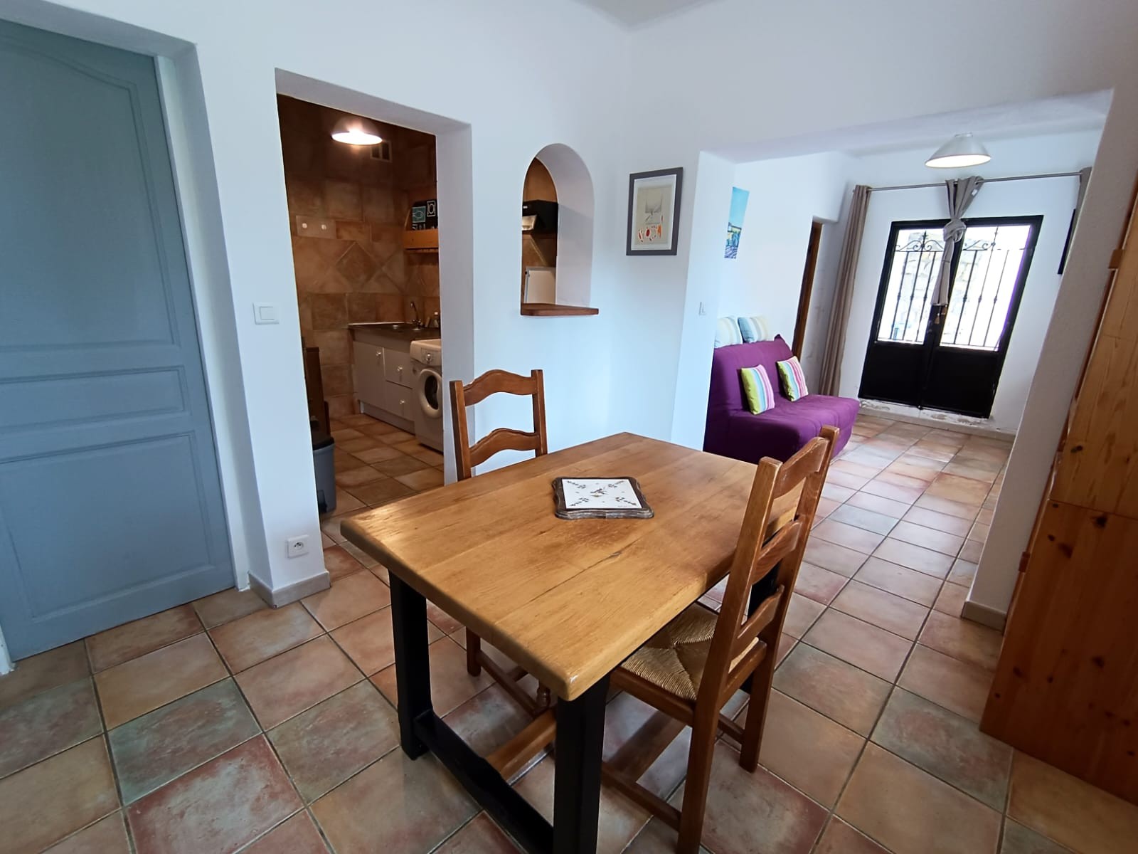 Aups. Gîte 2/4 personnes dans le Verdon