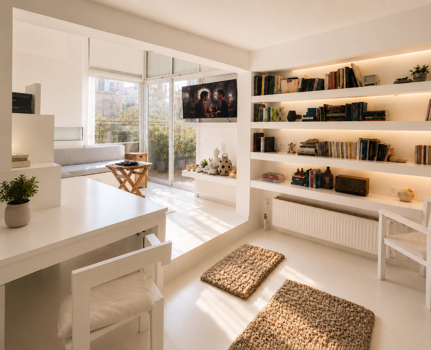 Loft apartment with Acropolis view
