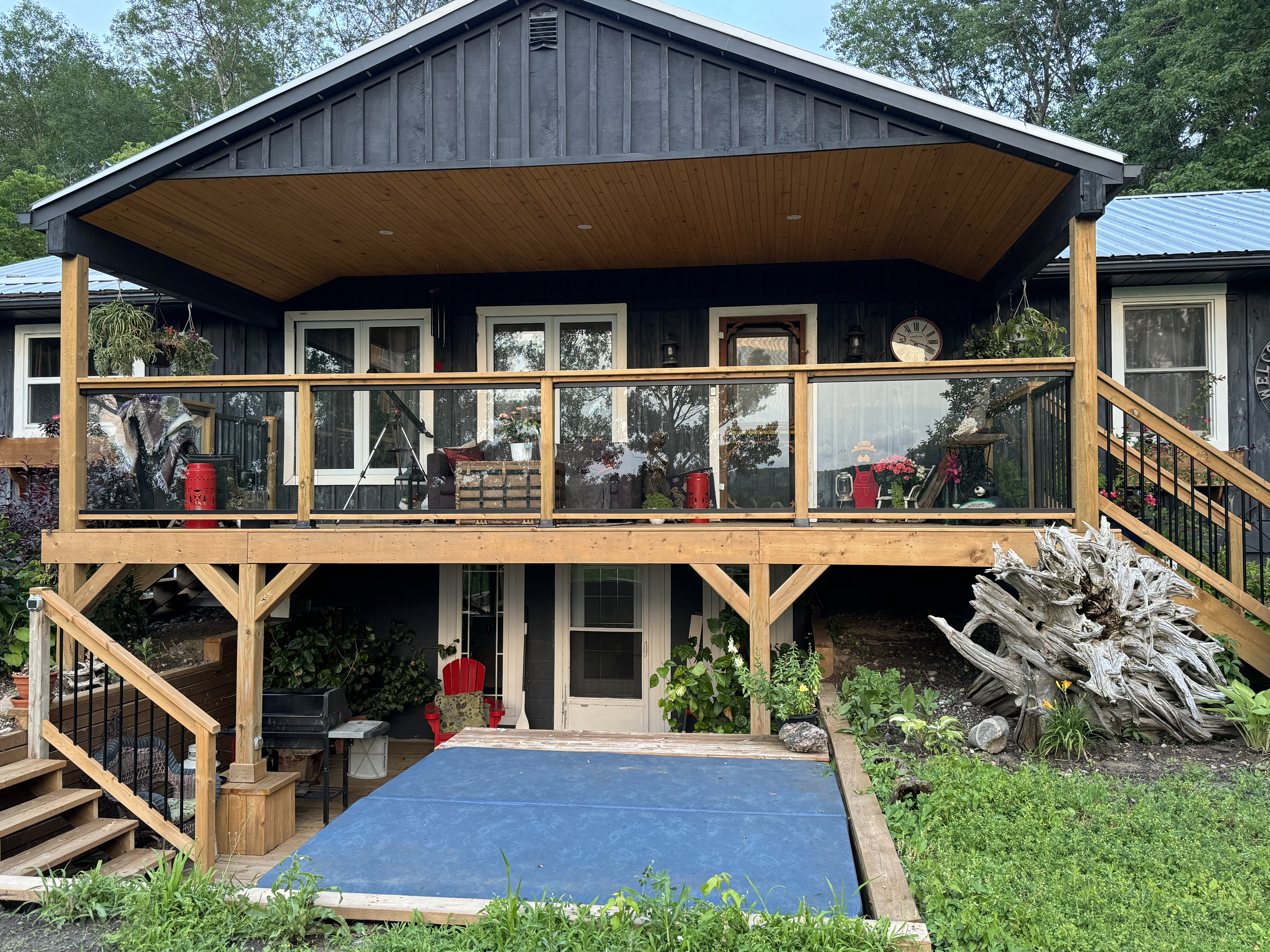 Trent River Studio 
(Lower level)