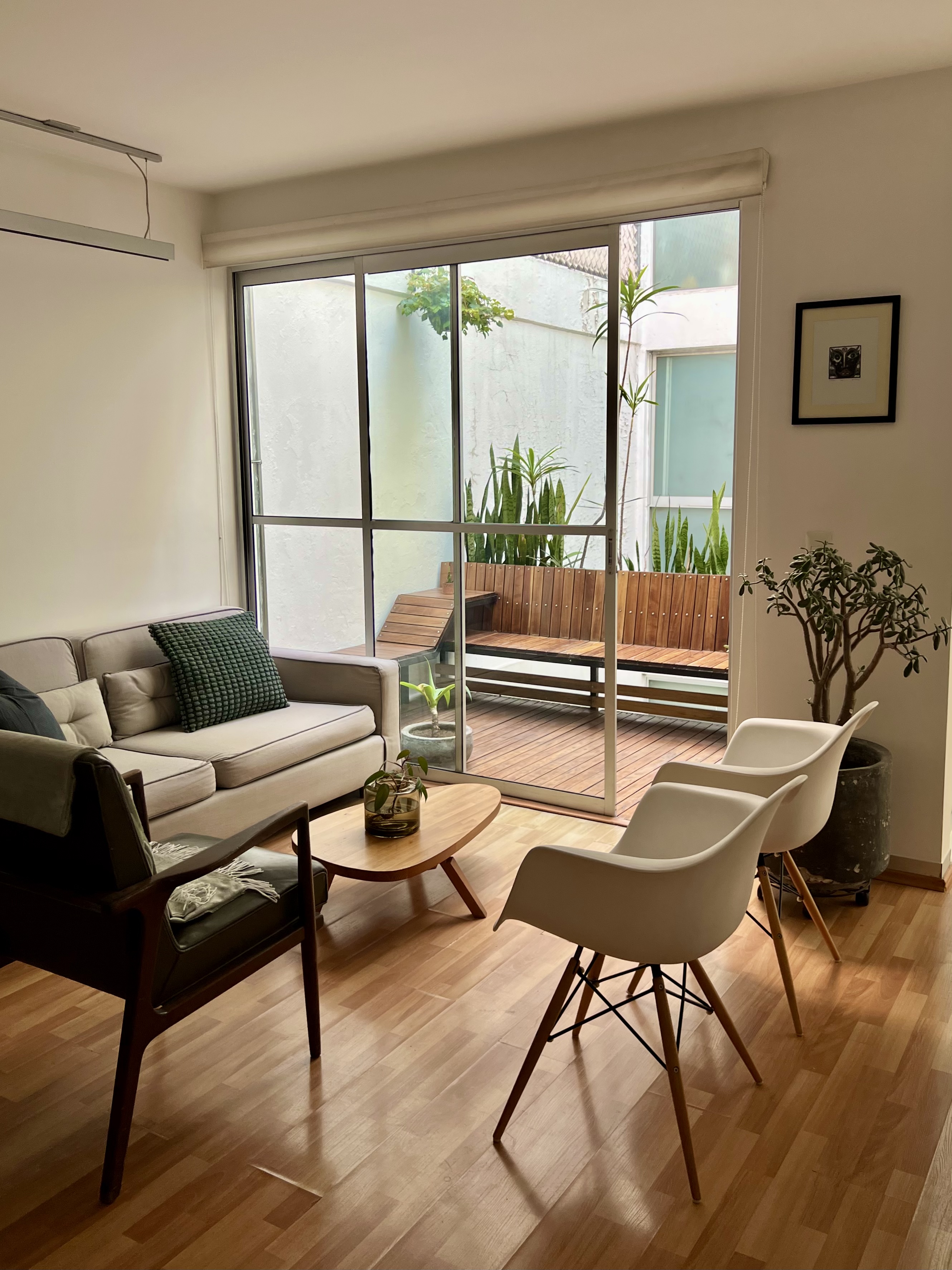 Apartment w/ terrace (2 rooms 3 baths) @ Roma in Cuauhtémoc, Mexico City