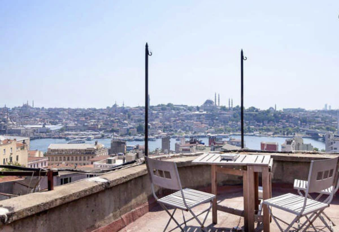 Bright Specious 2BR/ Exclusive Rooftop at Galata