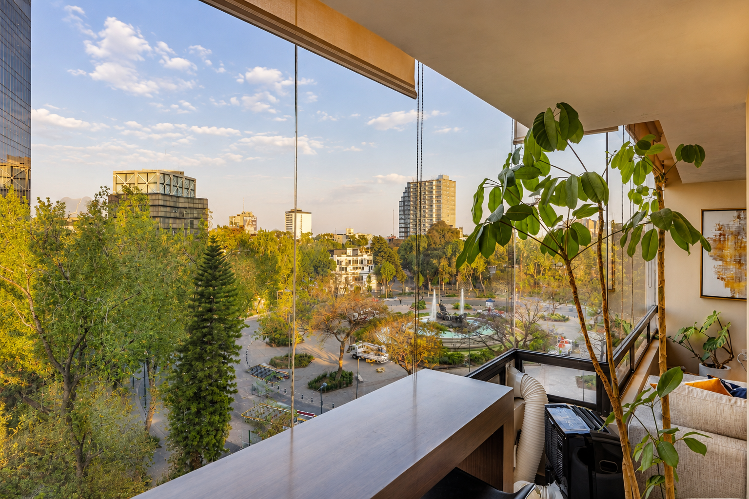 Skyline Views · Roma Norte · 4 Guests · 400Mbps