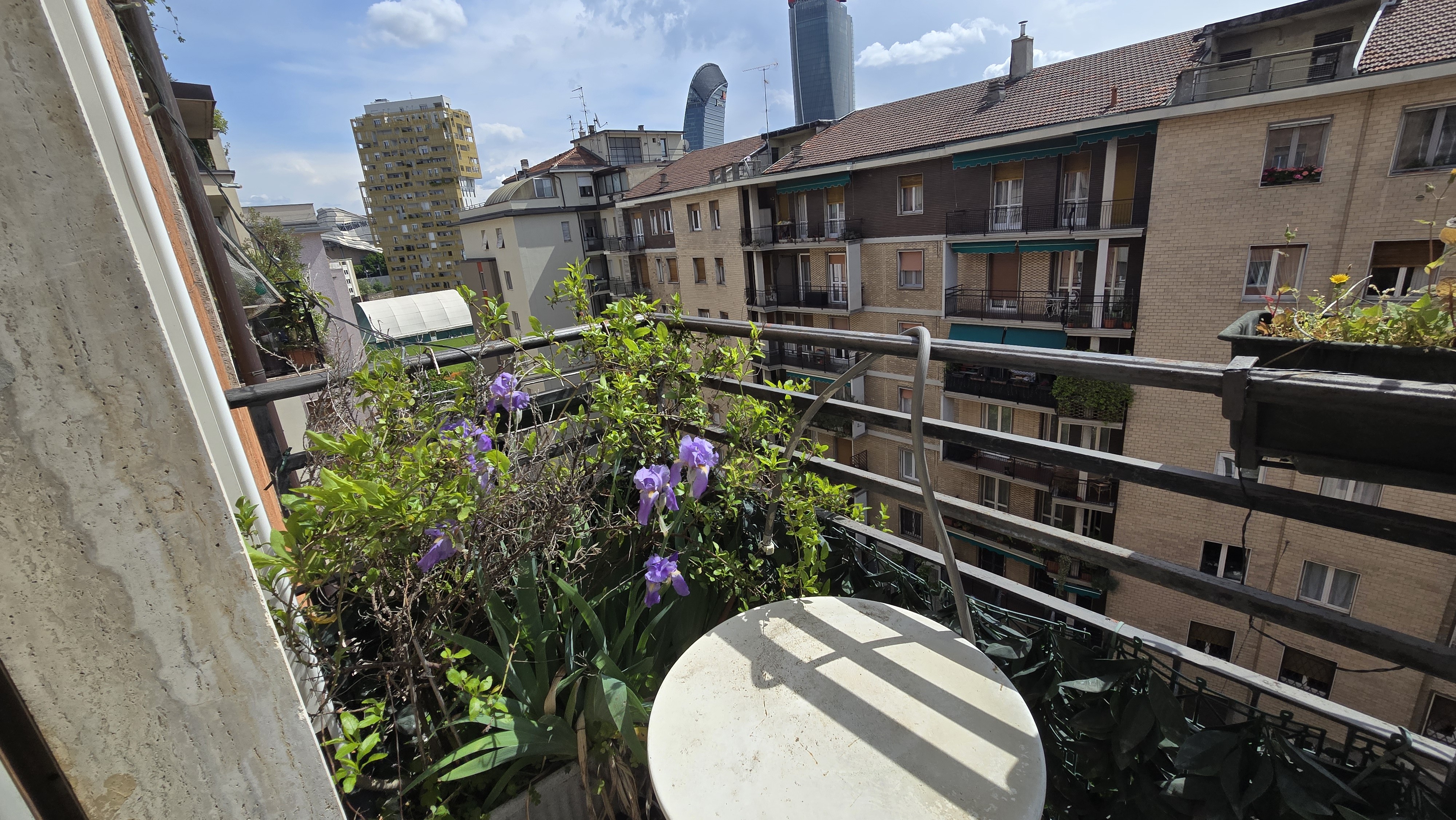Skyline view Central Flat | Fiera, MiCo, M1/M5 in DE ANGELI - MONTE ROSA, Milan