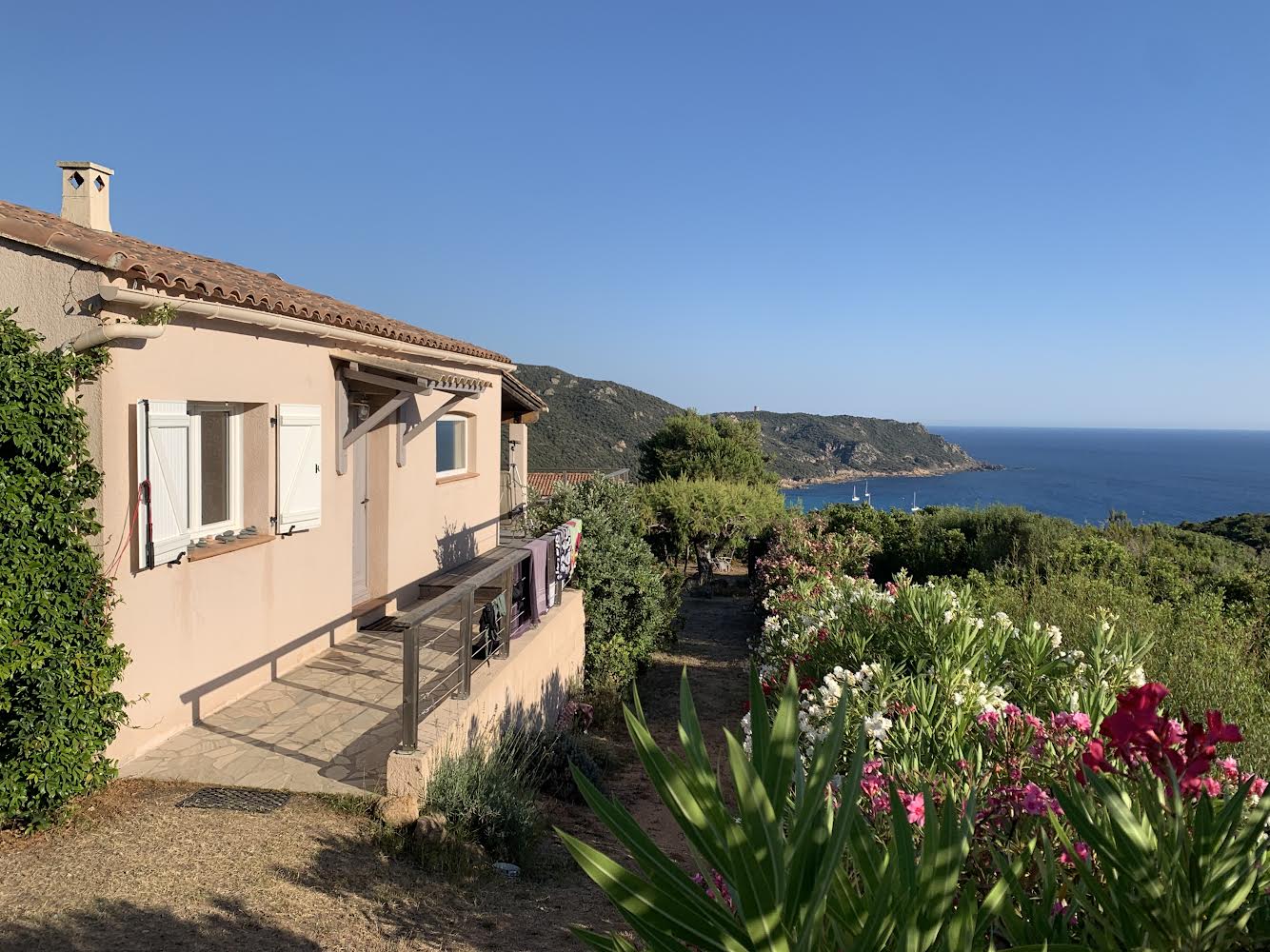 Villa Capo di Muro, sea view, beaches and walks