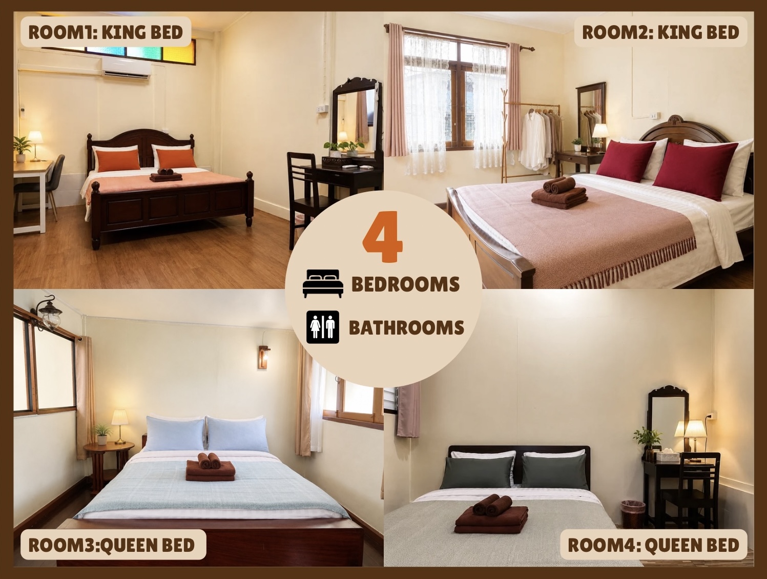 Whole House/4Bedrooms/ Experience Local Life