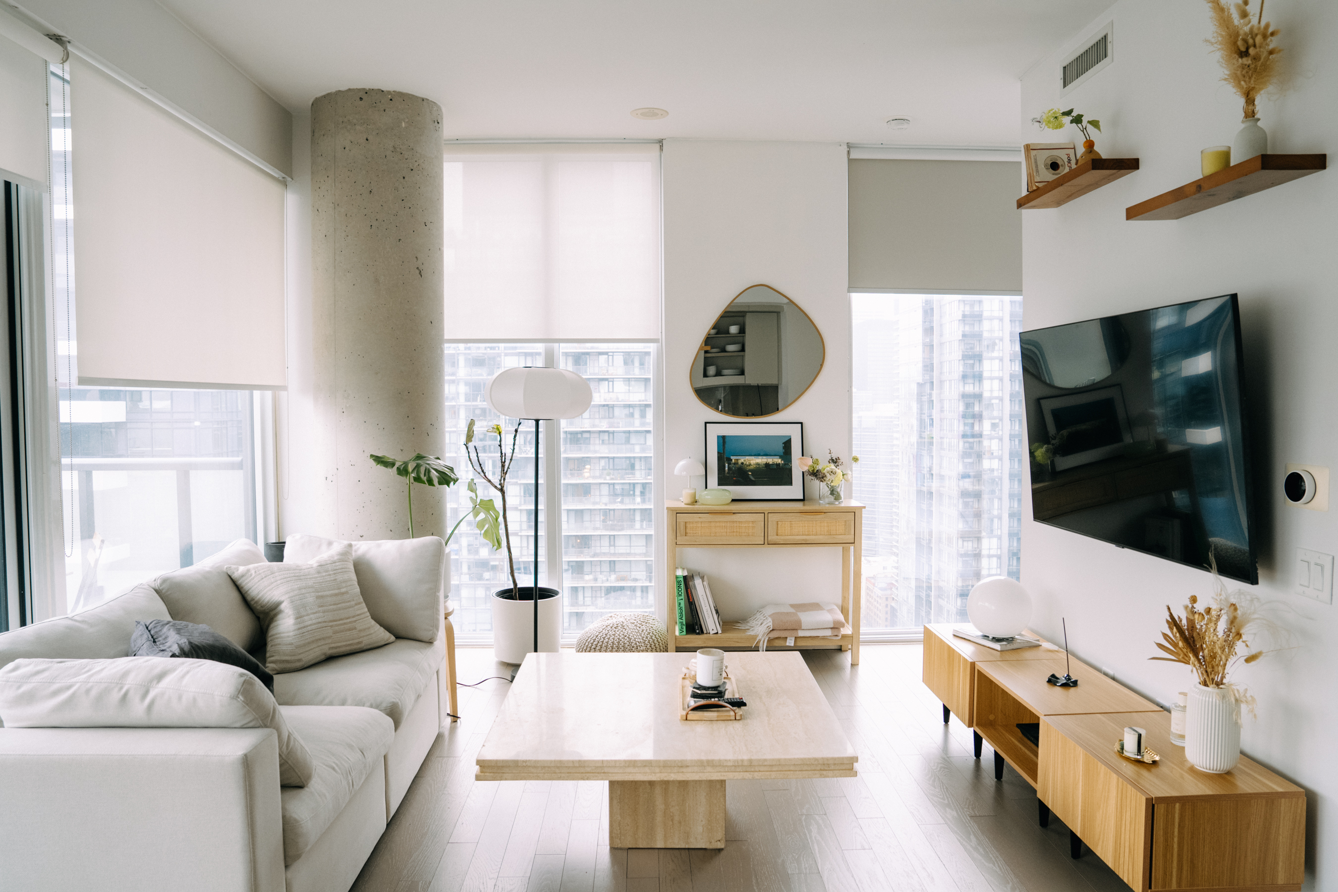 Sunlit Corner Retreat | City Views