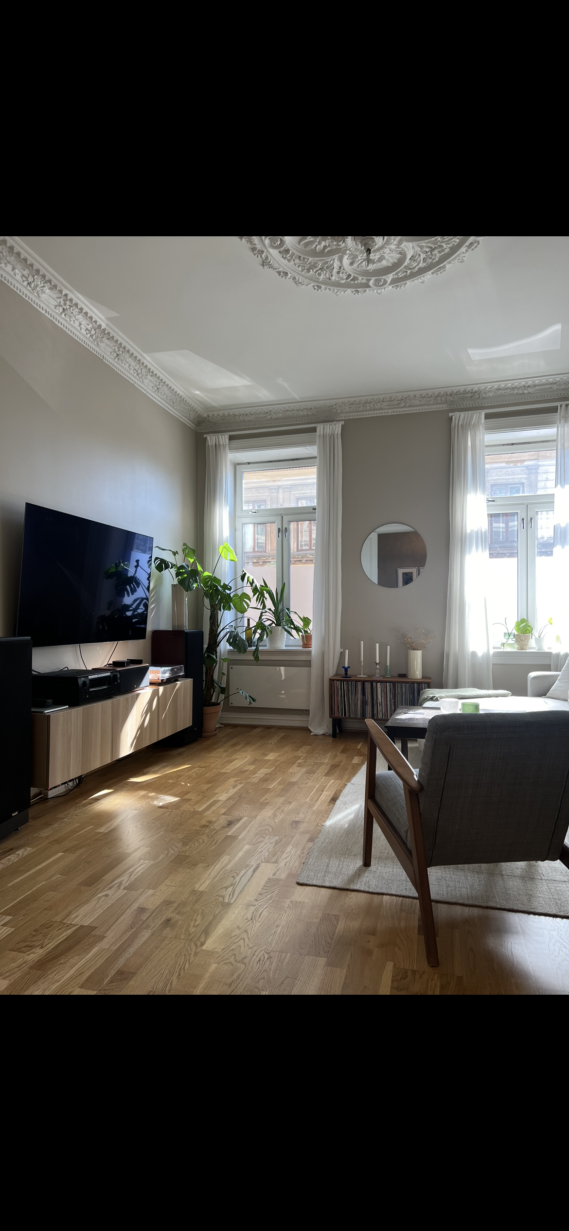 Central and spacious apartment