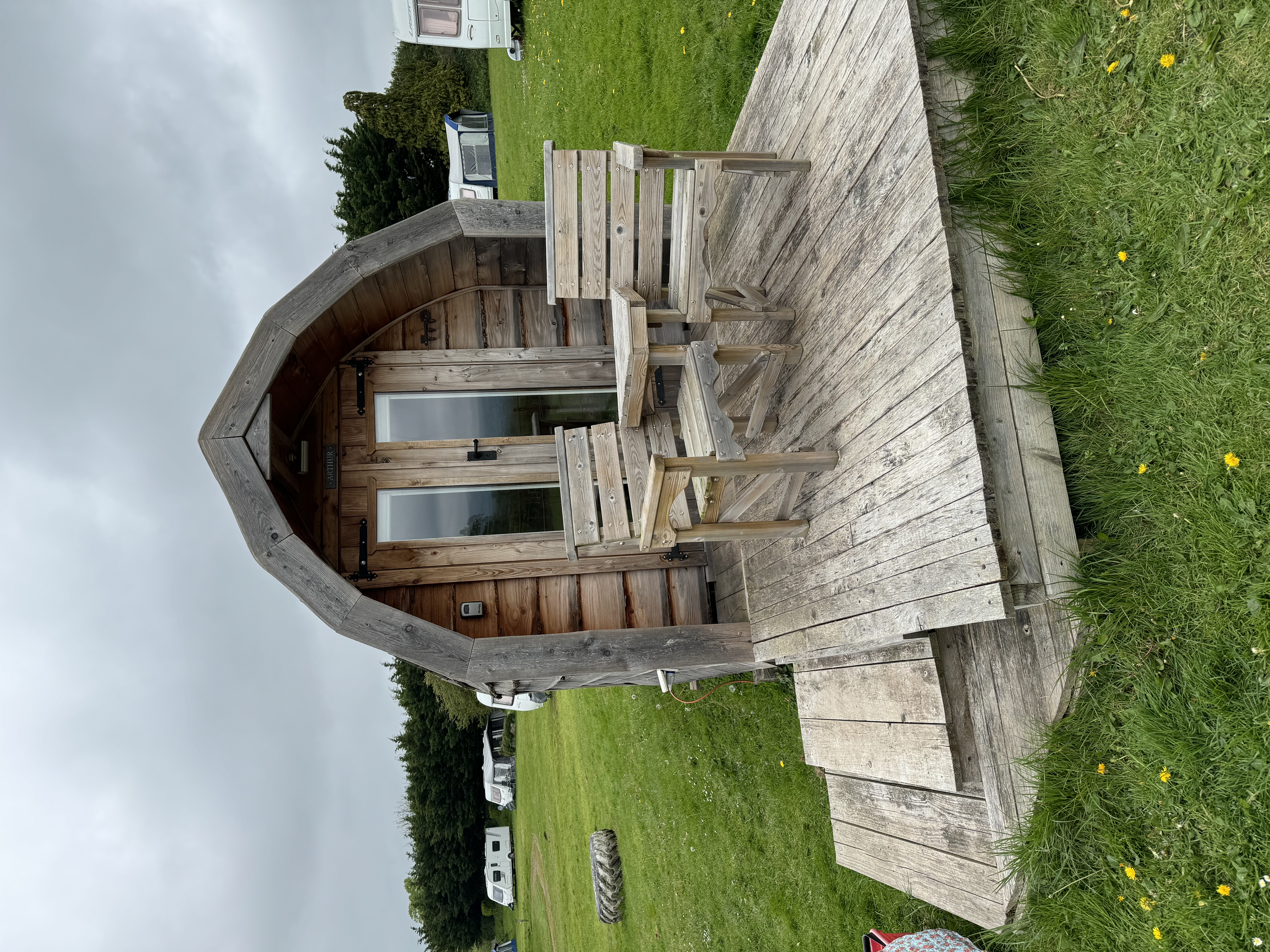 “Arthur” Glamping Pod (2 Persons) - Denbigh