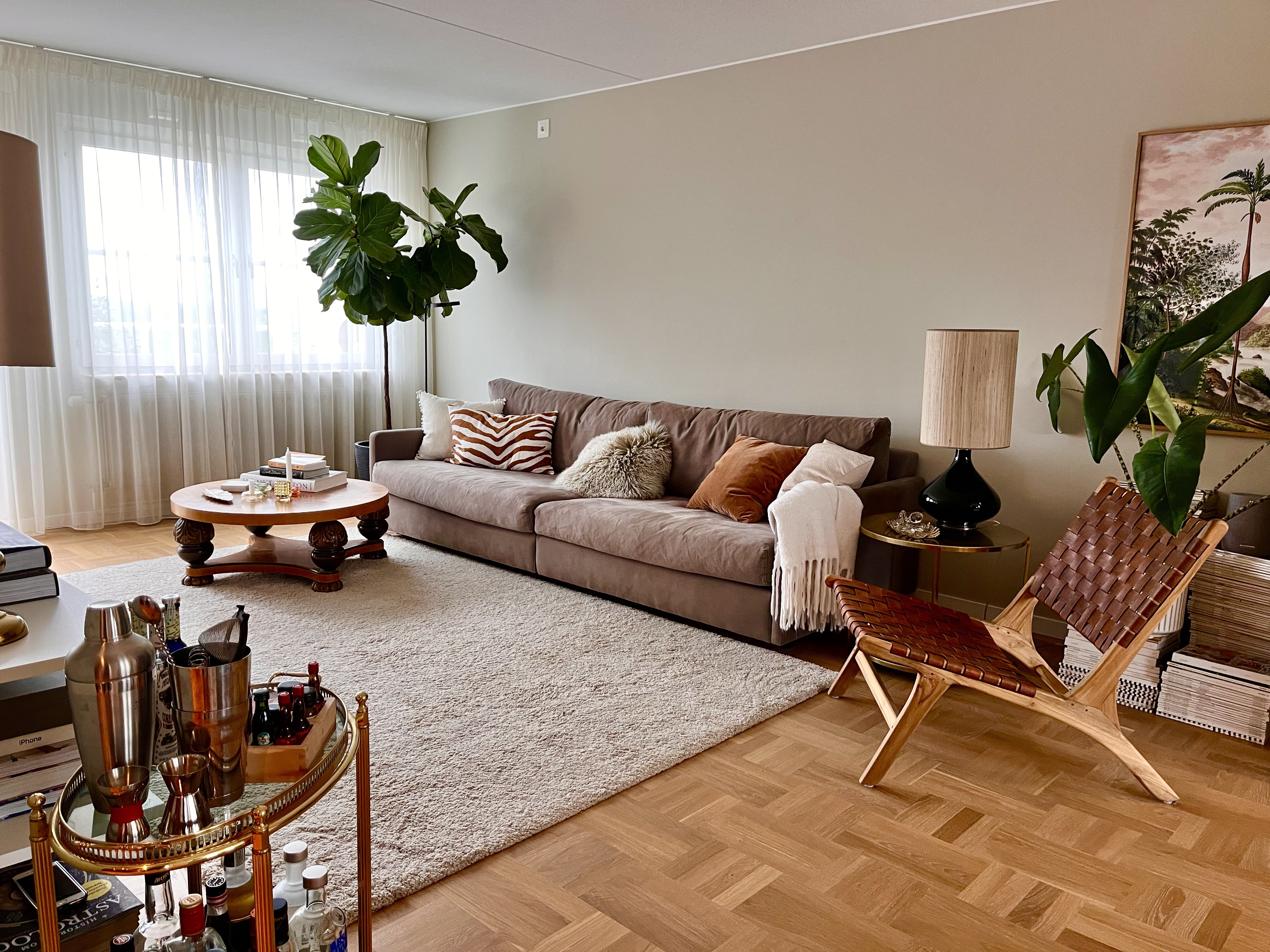 Eclectic glamorous apartment
