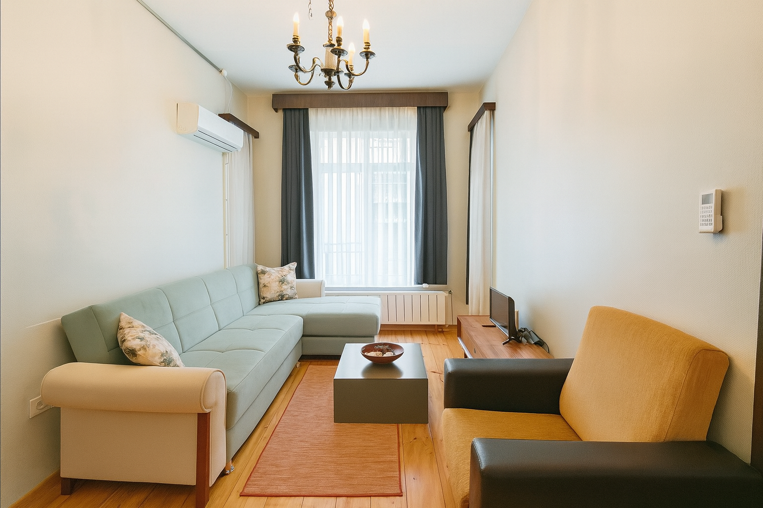 2 Bedroom Galata Apartment with little Balcony