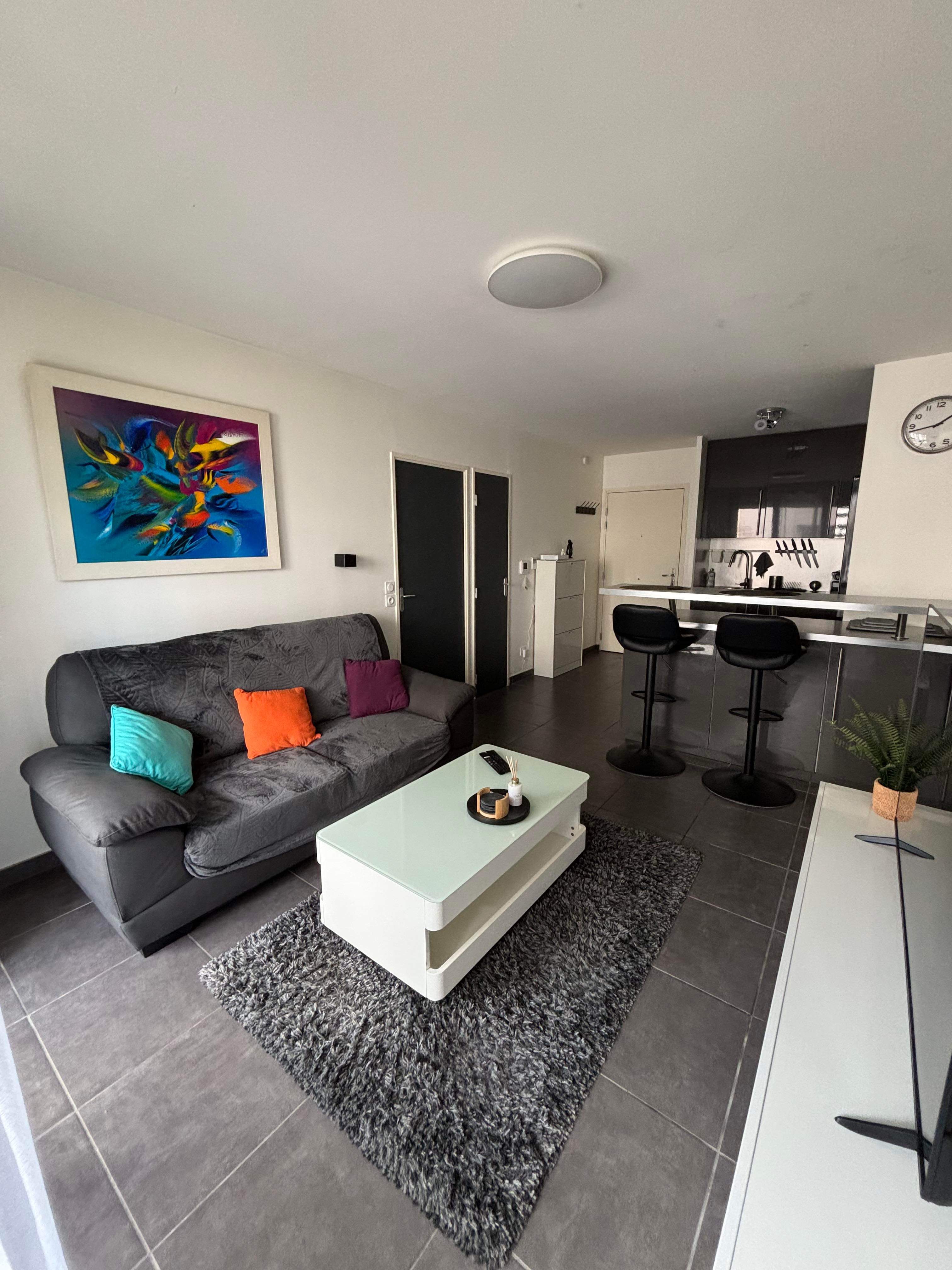 Apartment Near Tramway T4 Gare de Venissieux