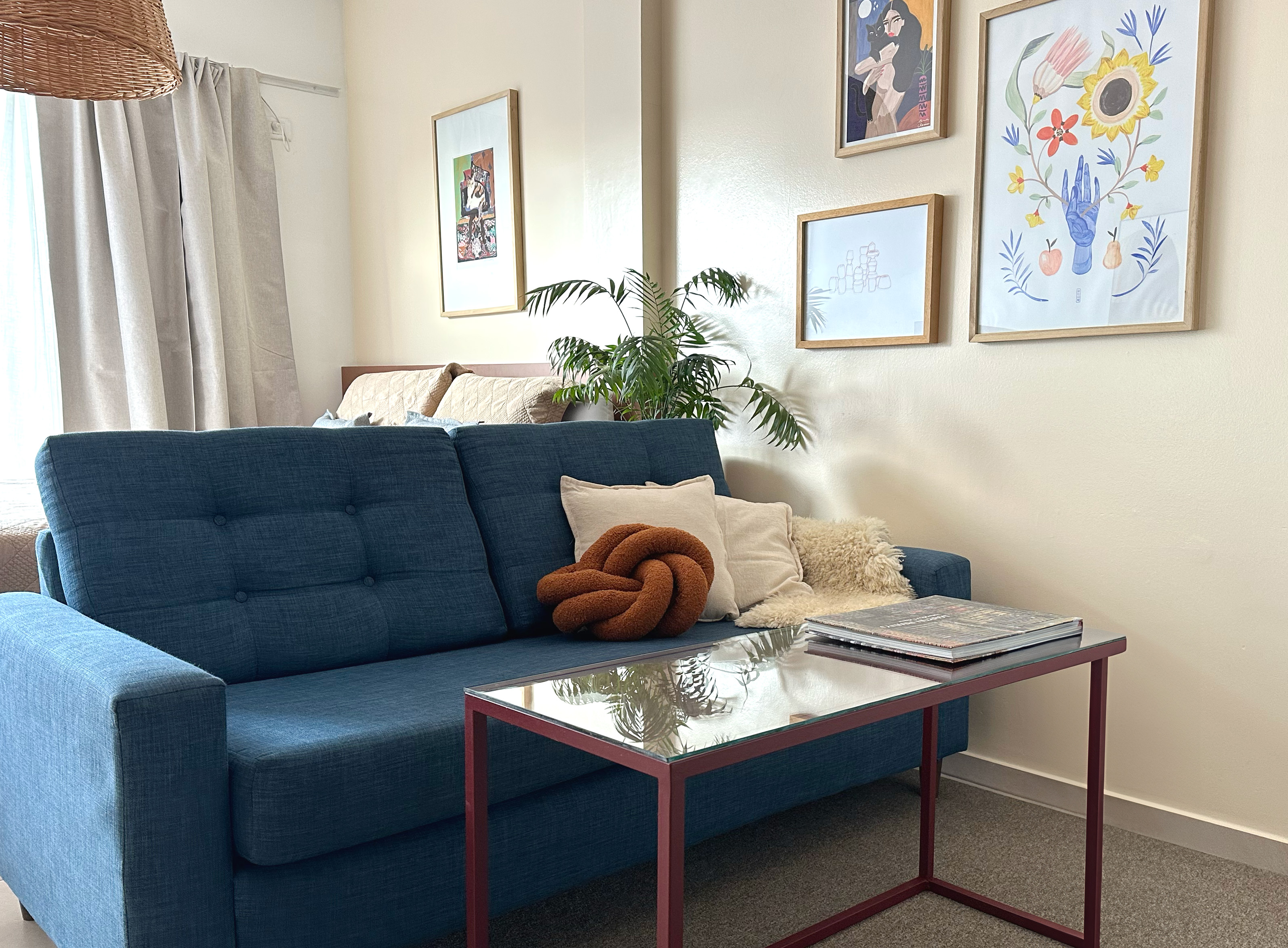 Warm apt with great balcony in Palermo Hollywood