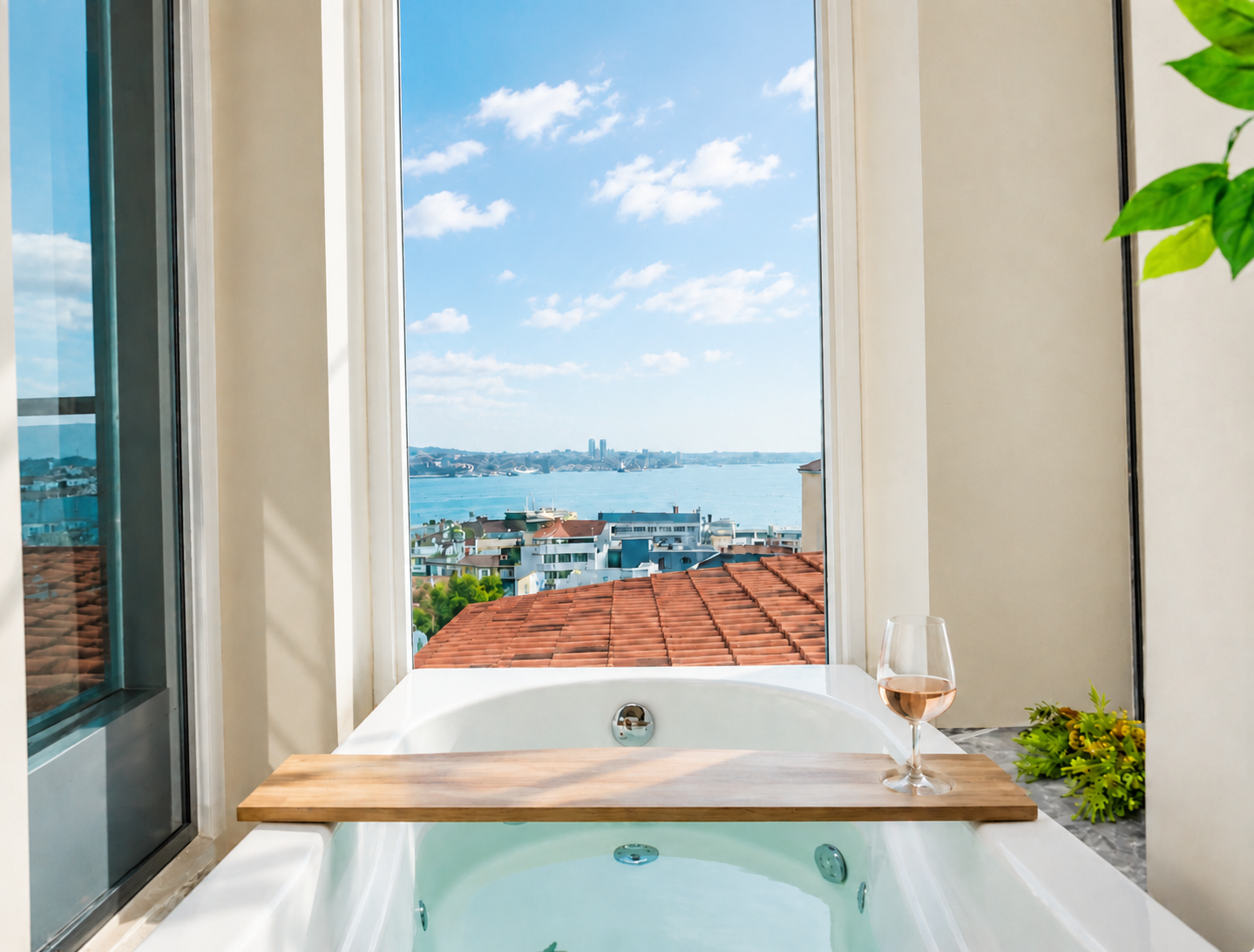 Private Lift and terrace, Jacuzzi by Bosphorus