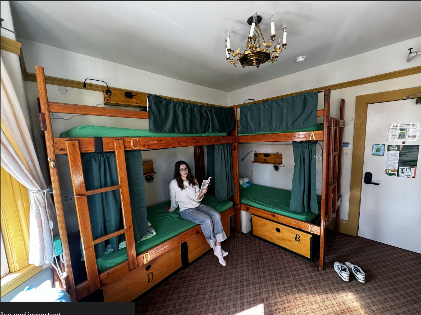 4-6 Bed Mixed Dorm Bed in SF's Best Hostel
