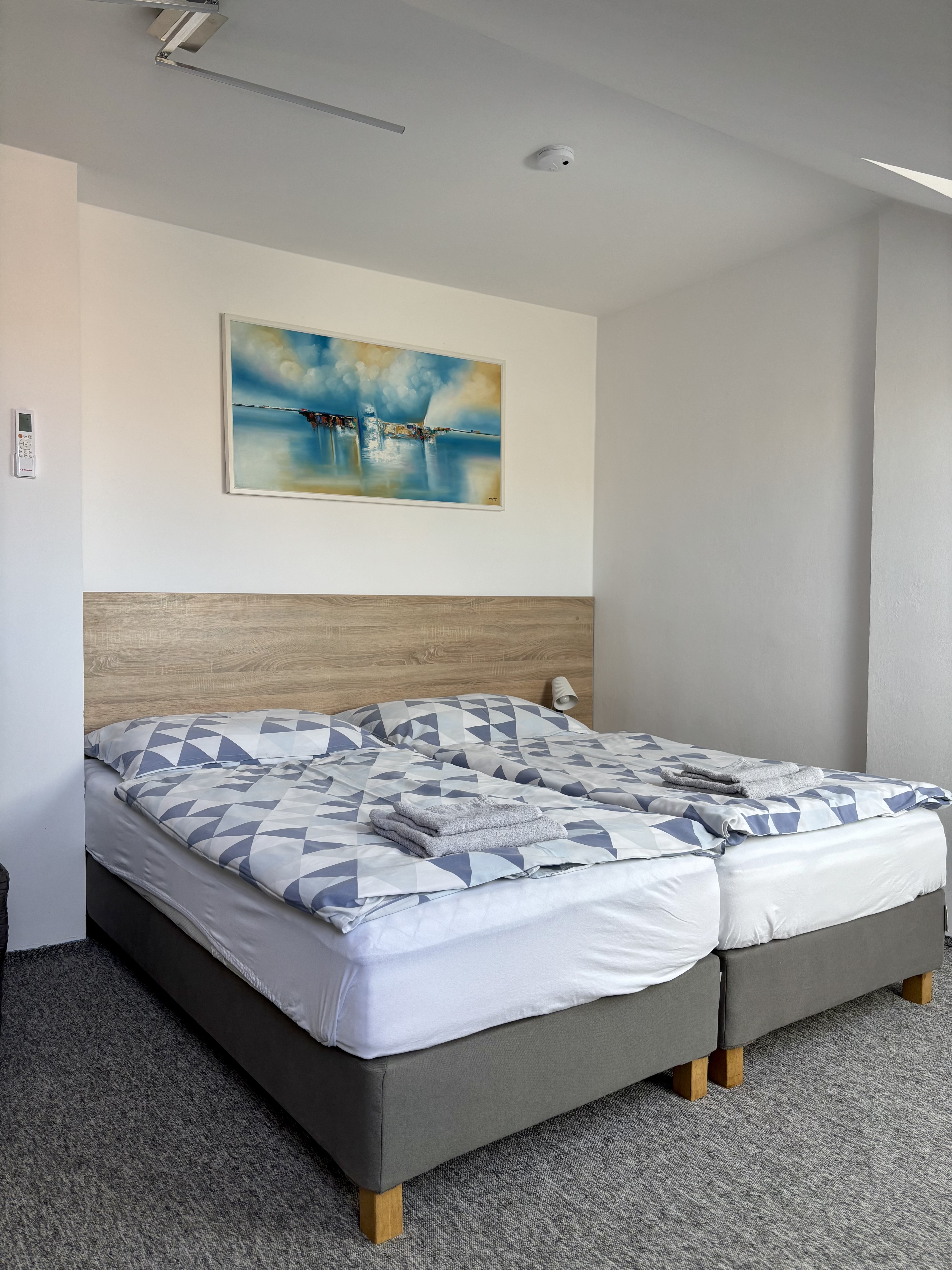 attic studio Vrsovice, secure parking free