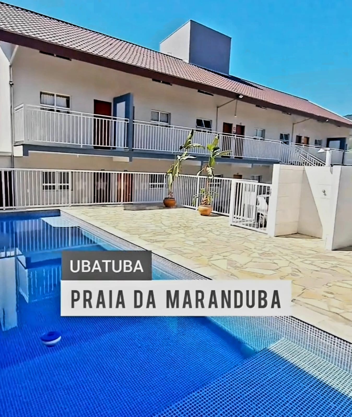 Apartment in Ubatuba SP-Maranduba in condominium.