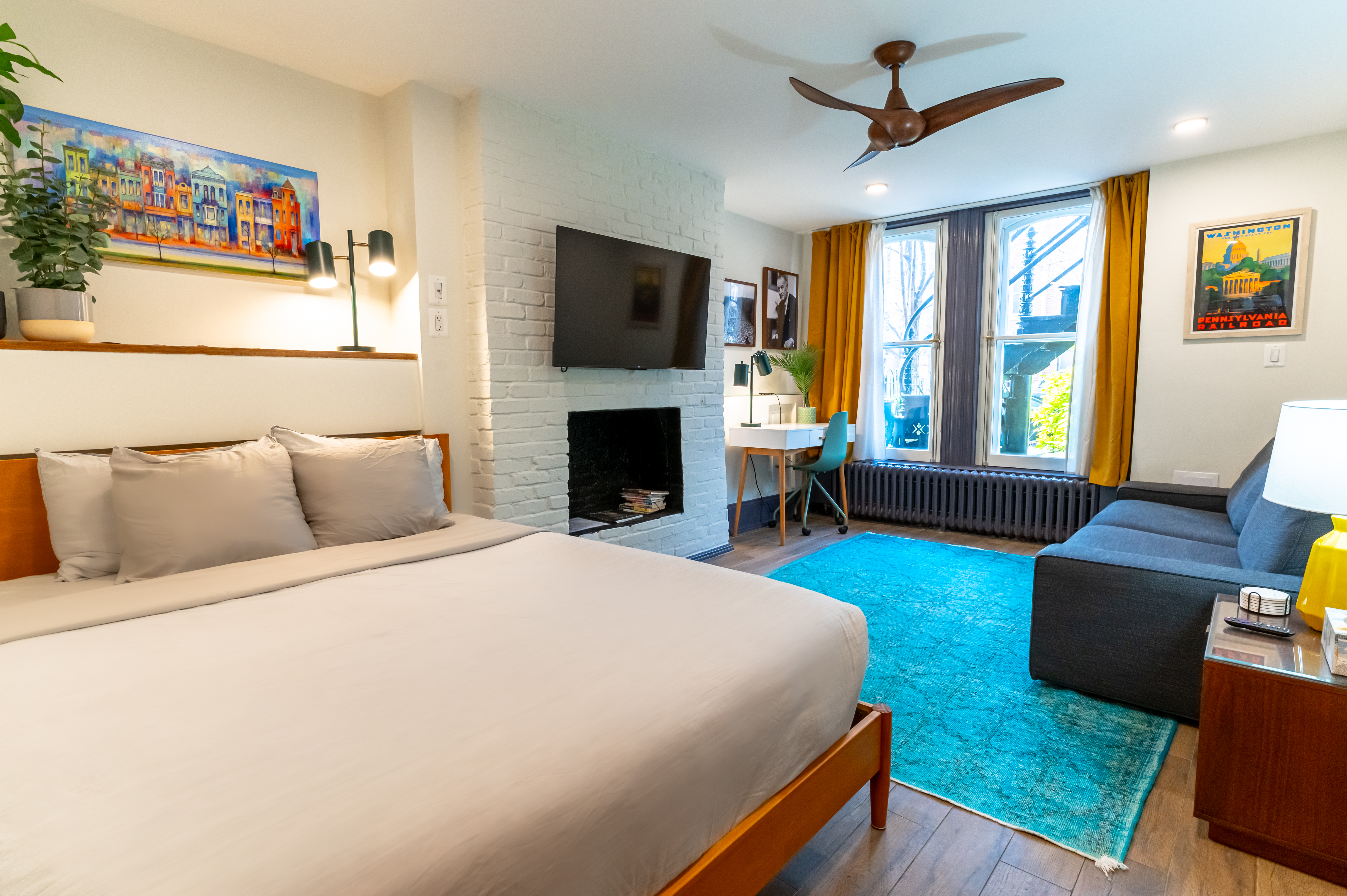 Charming Flat Right by the Capitol in Capitol Hill, Lincoln Park, Washington Dc
