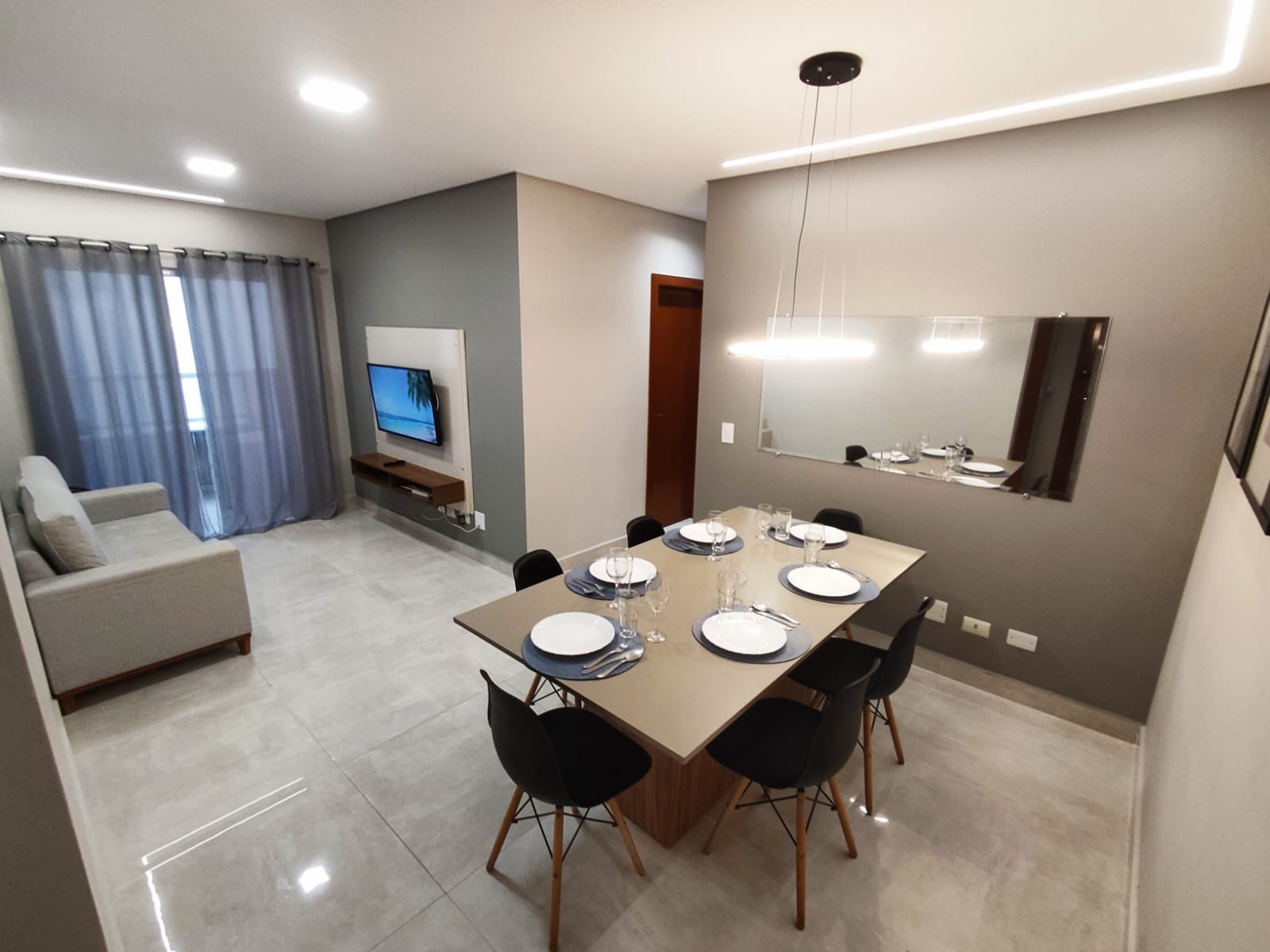Apt Itagua, 3 Bedrooms Air Cond. and 2 Spaces