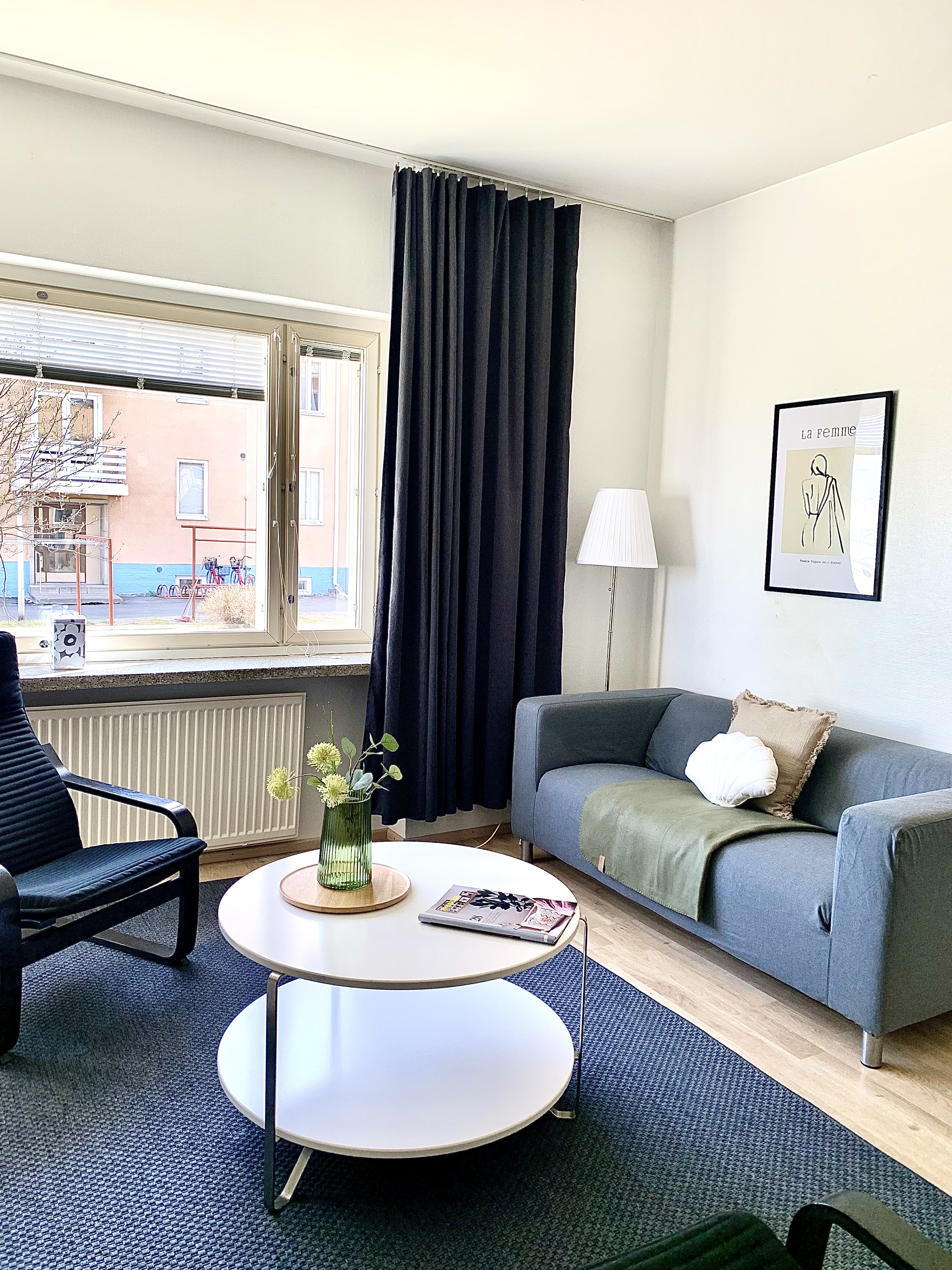 A clever one-bedroom apartment near Kemi's services