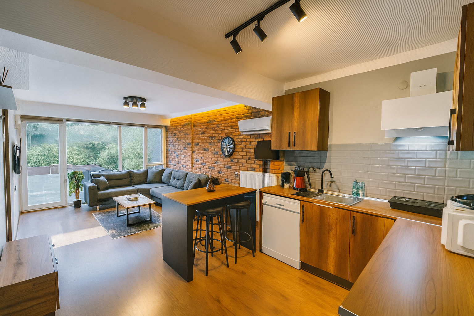Lux 1+1 115 m² Suite With Garden, 2 Shower,Terrace