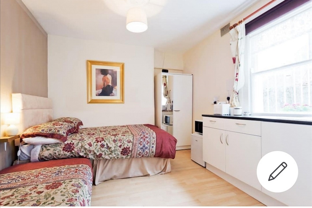 Studio flat, you won't be sharing any part.