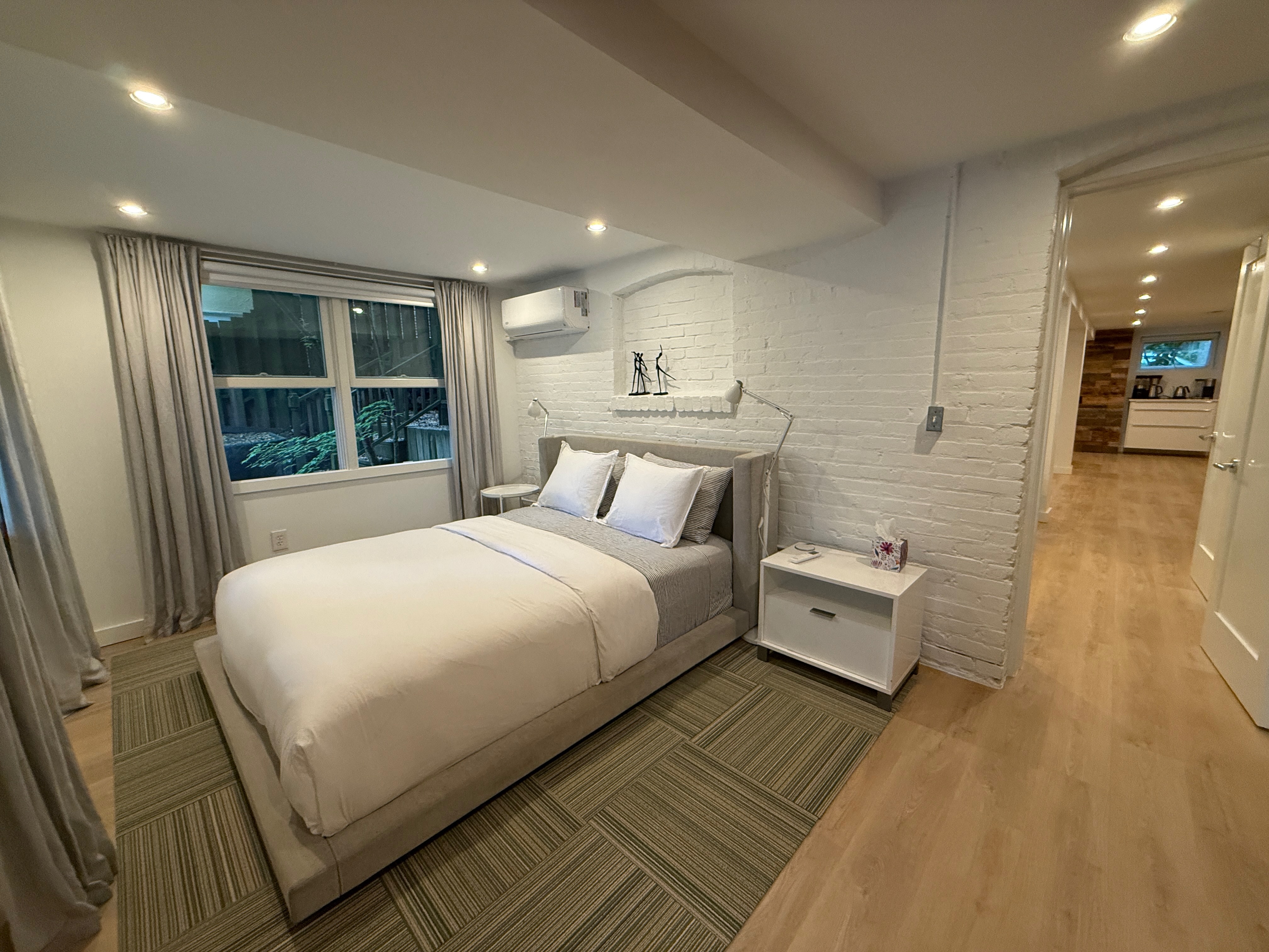 Renovated Designer Garden Suite | Private Patio in Friendship Heights, American University Park, Tenleytown, Washington Dc