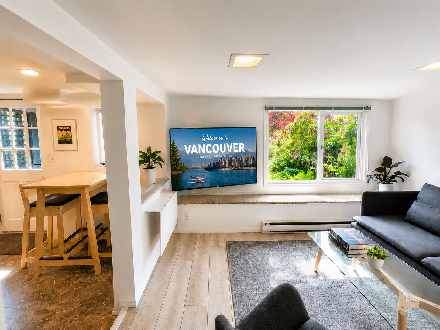 Main Street Gem - Bright 1BR Private Unit