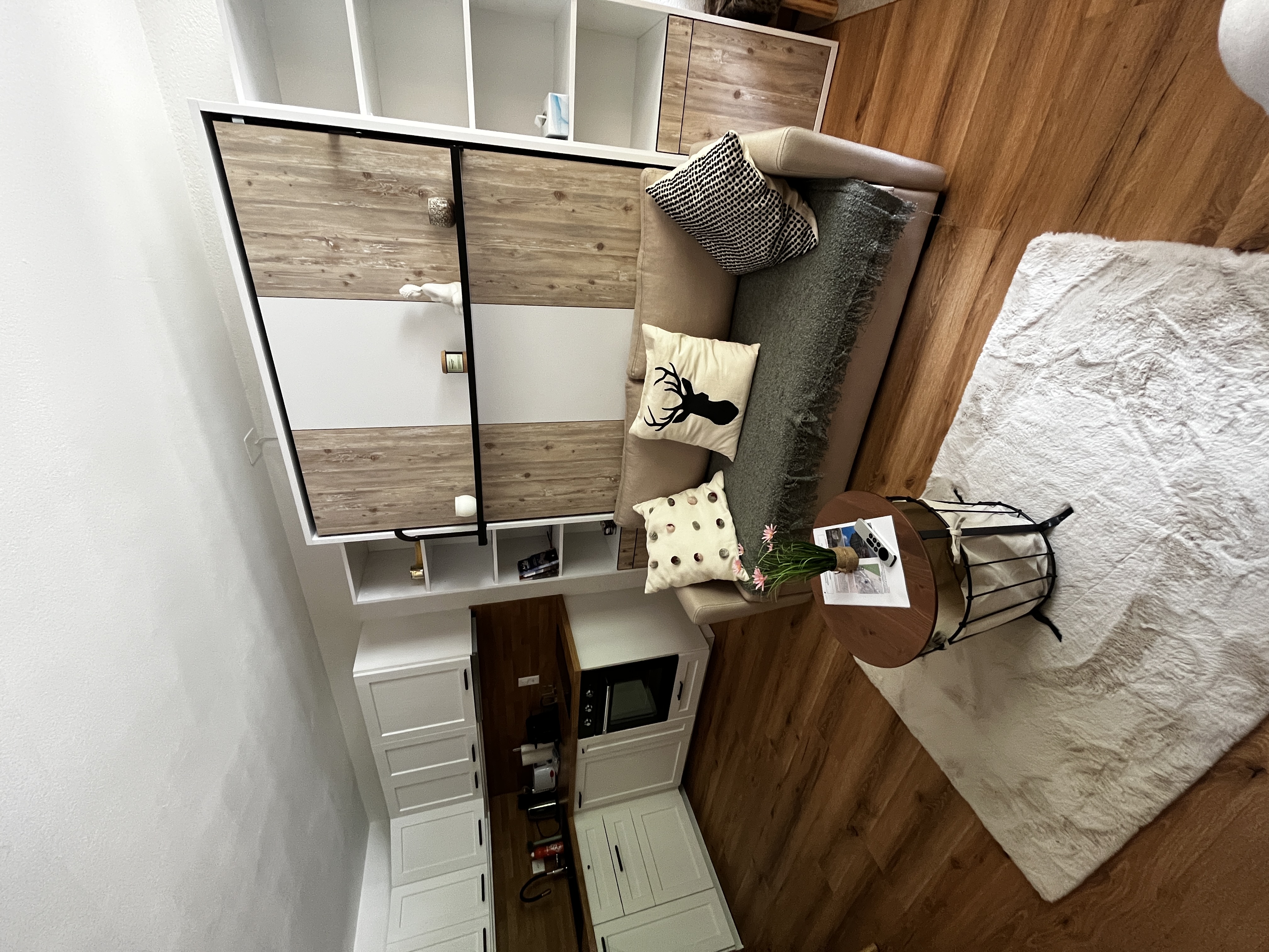 Cozy studio, renovated, terrace, exceptional view