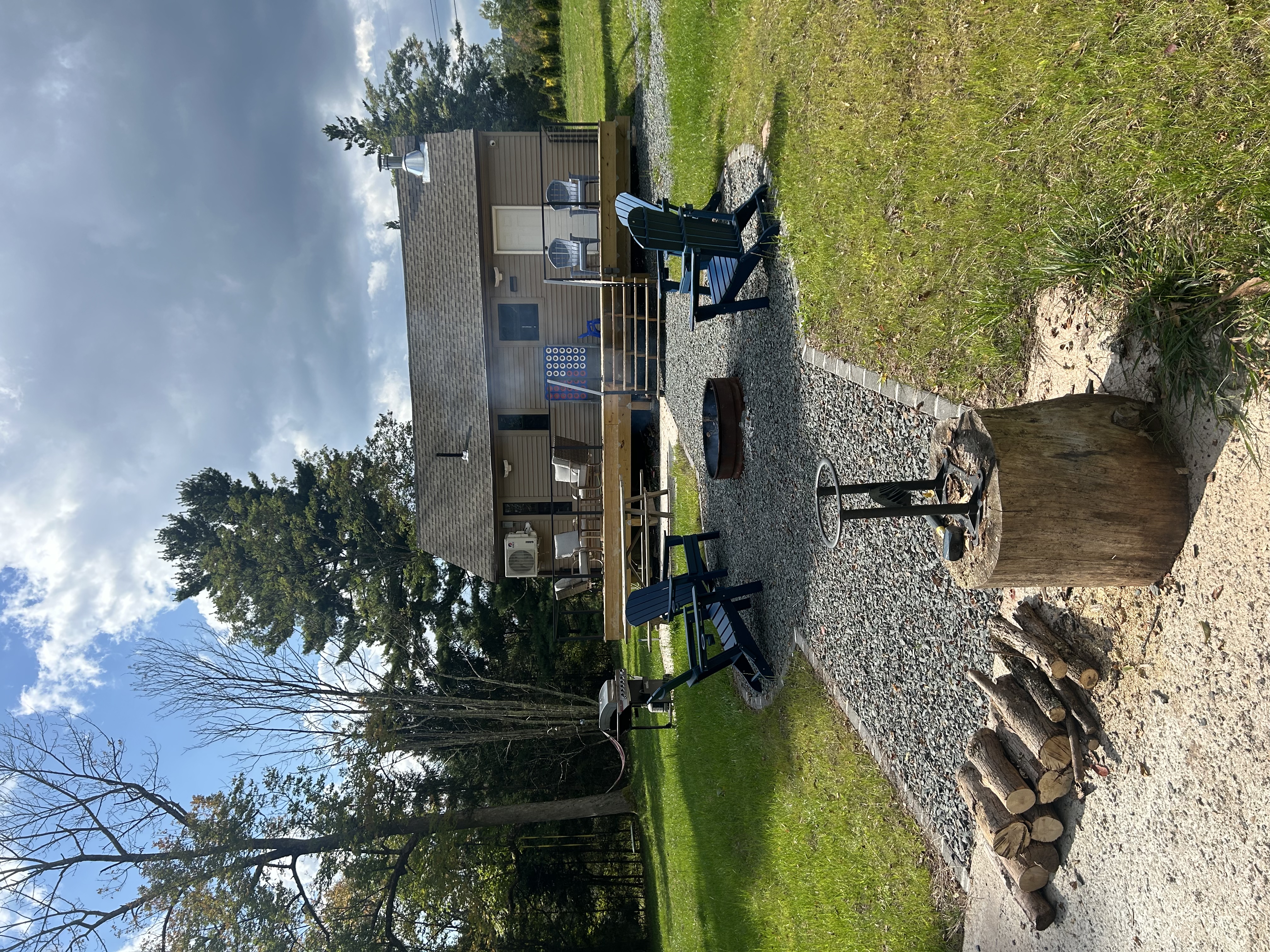 Barton  bungalow cozy relaxation on 7private acres