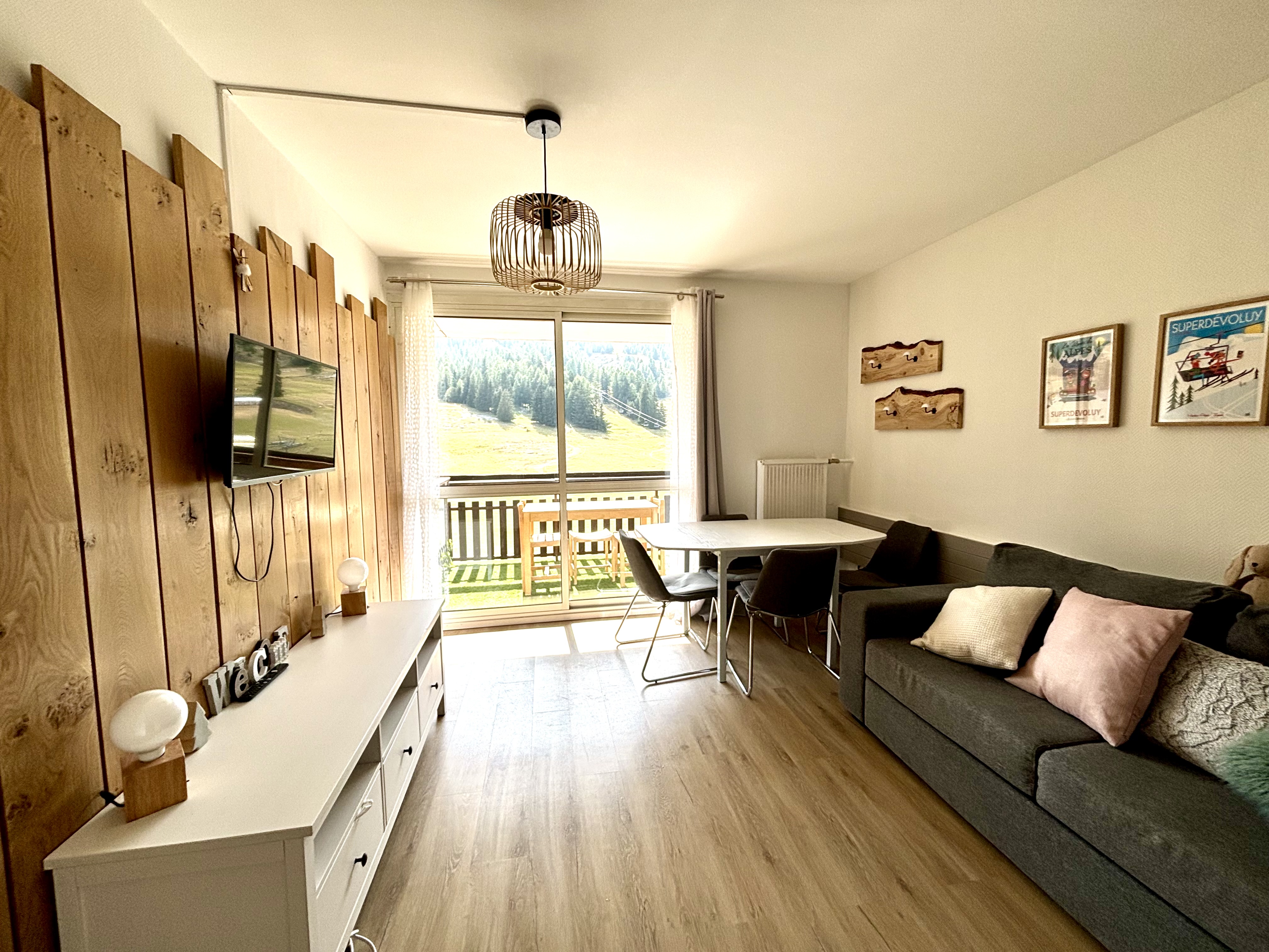 Studio at the foot of the slopes for 4 people refurbished