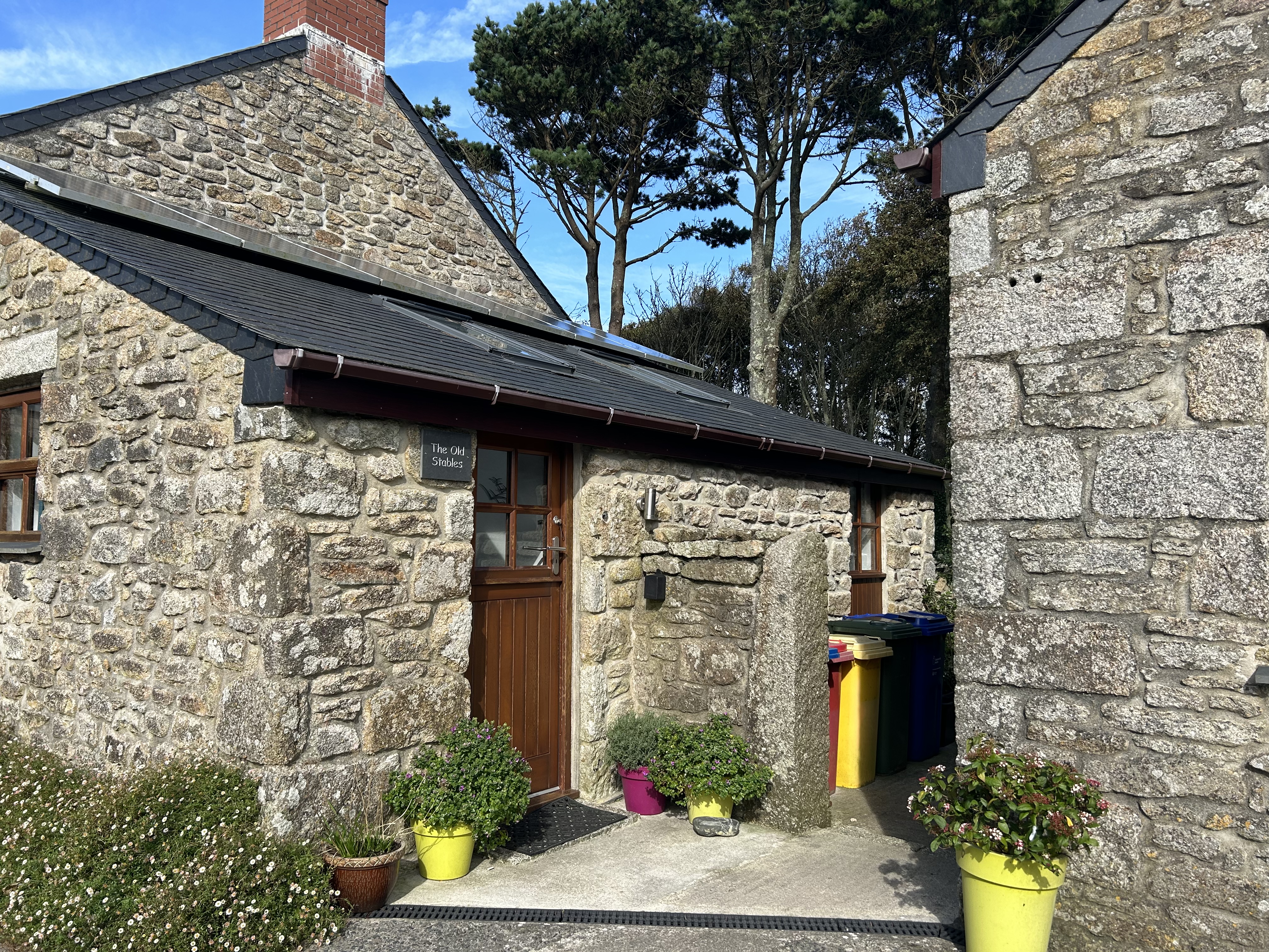 The Old Stables with sea view