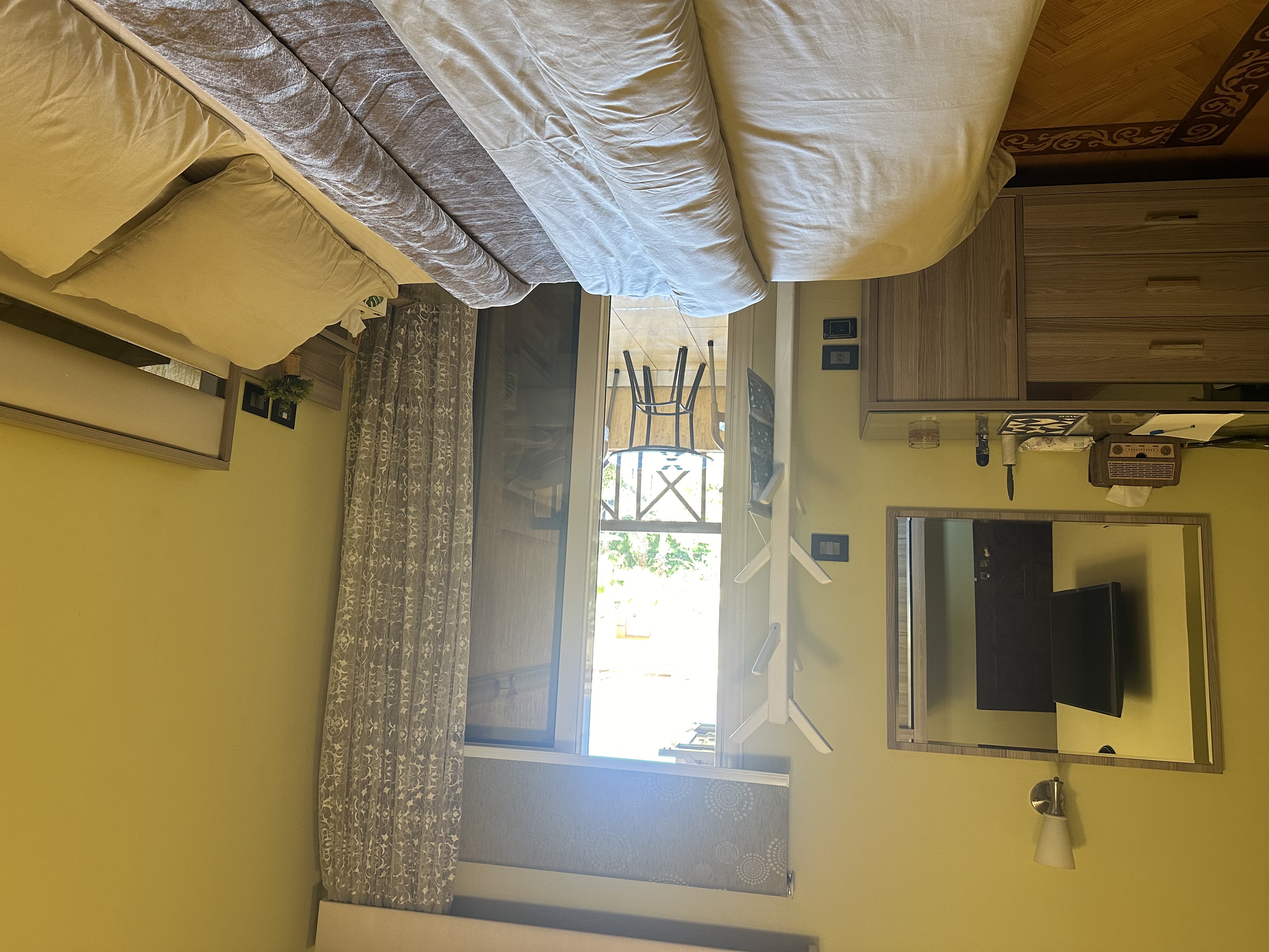 Comfortable room with garden and pool