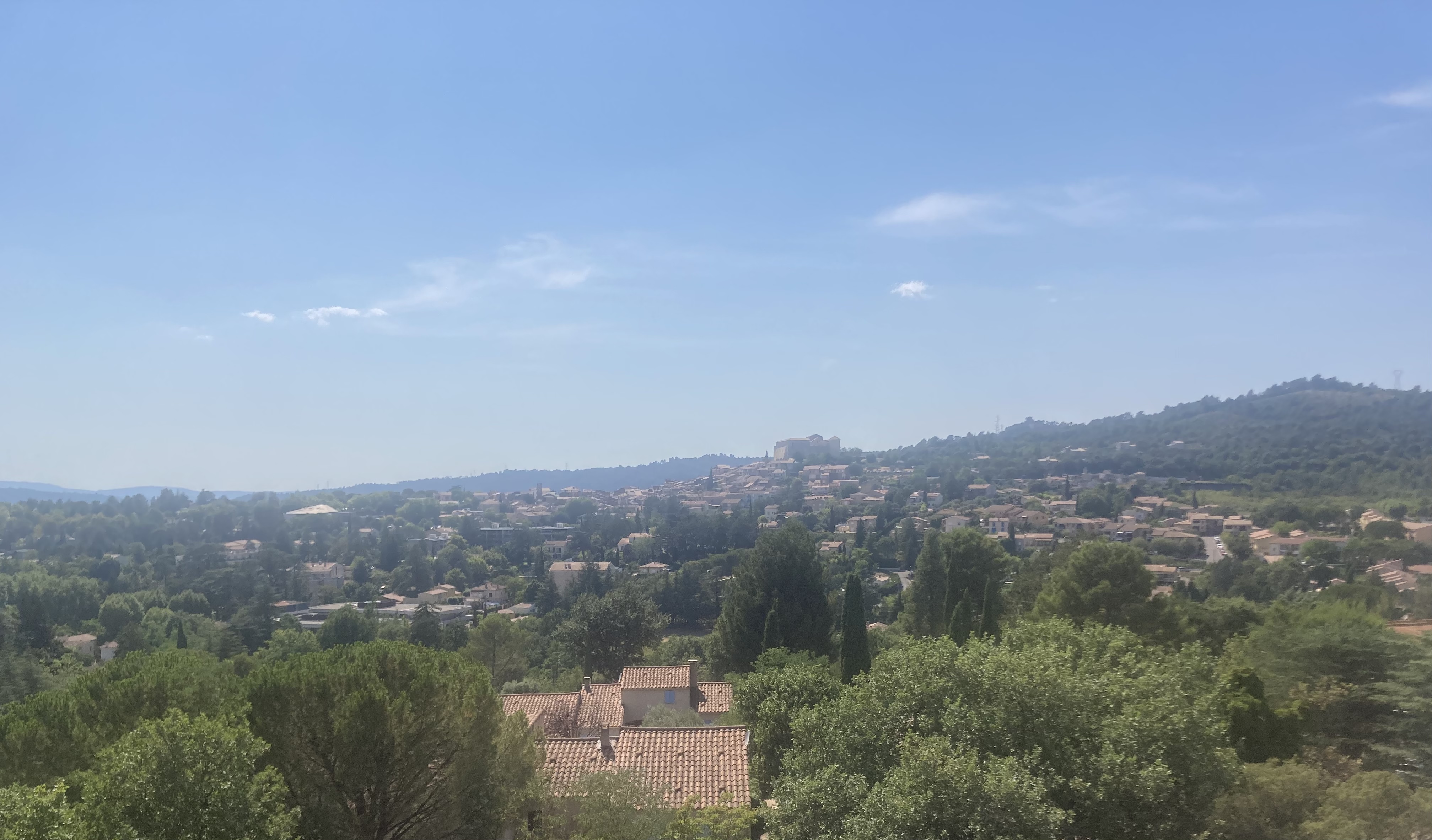 Great village view and castle