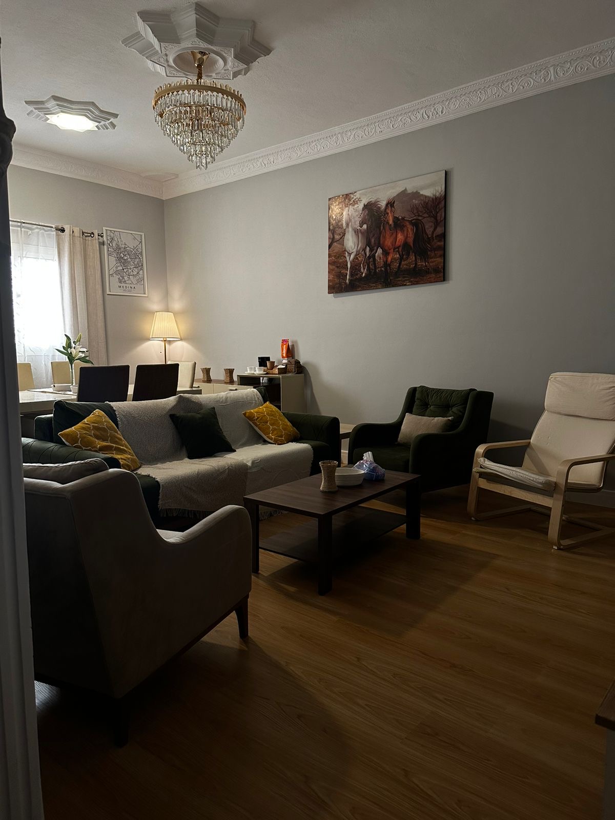 Spacious apartment near the Haram border