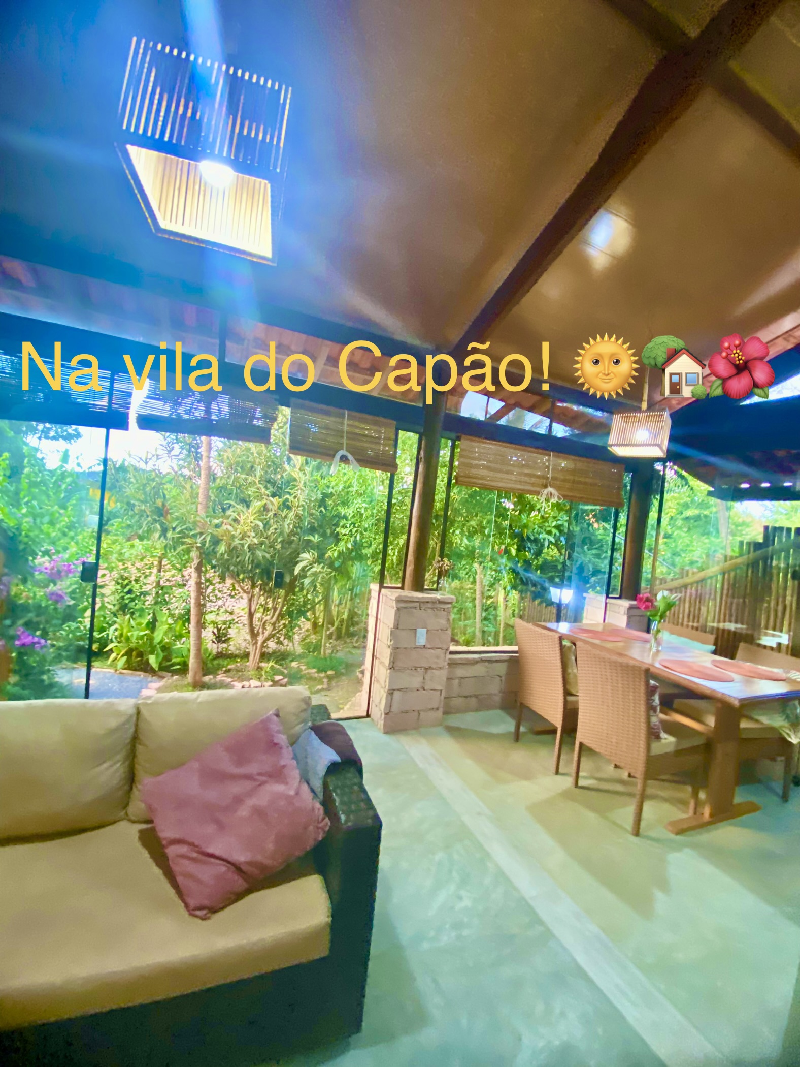 NA VILA DO CAPÃO! n.1- Very Green and comfortable!