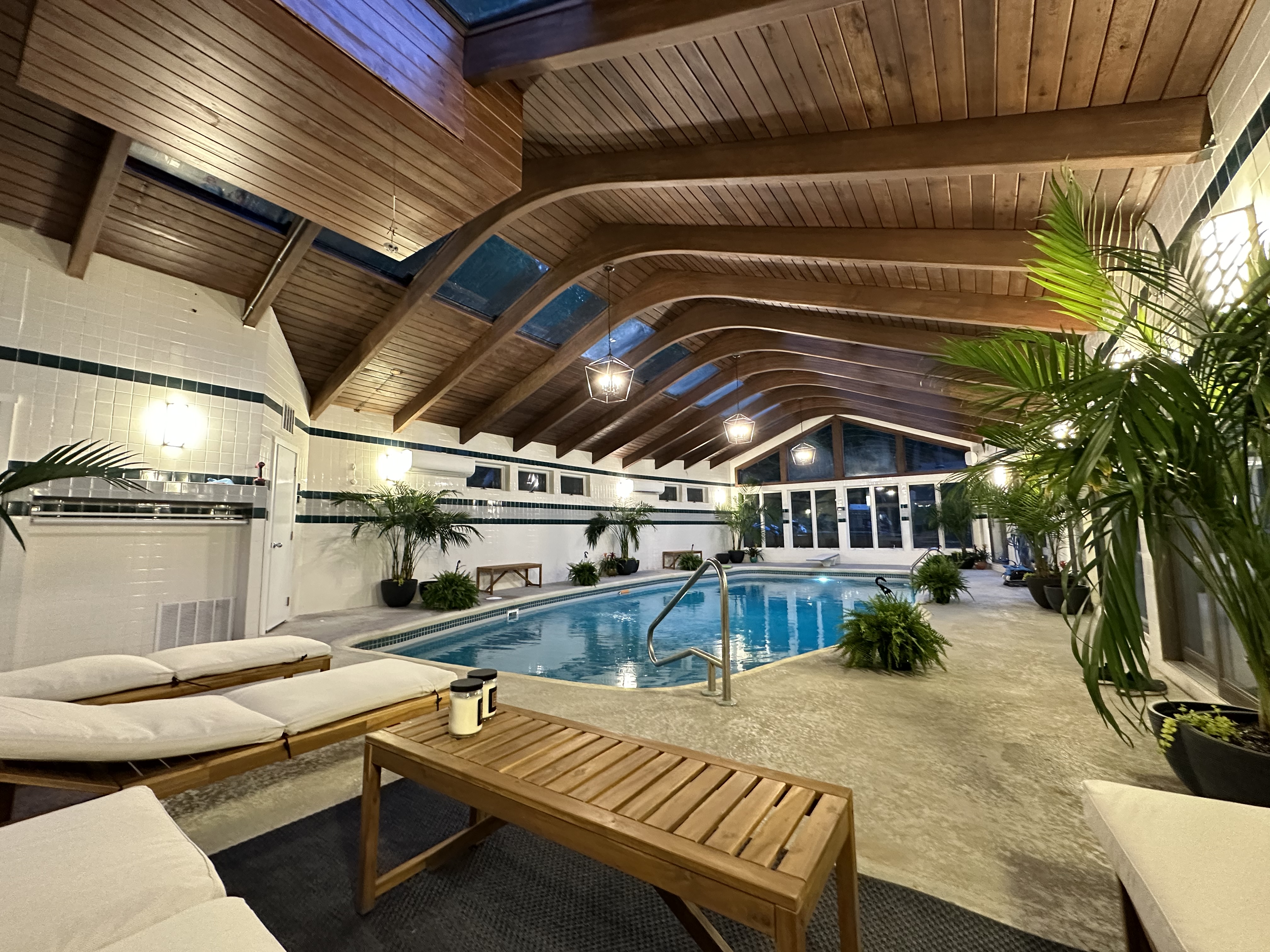 Mansion Jersey City Airbnb On The Beach New Jersey Luxury Retreat, Indoor  Pool, Hot Tub, Sleeps