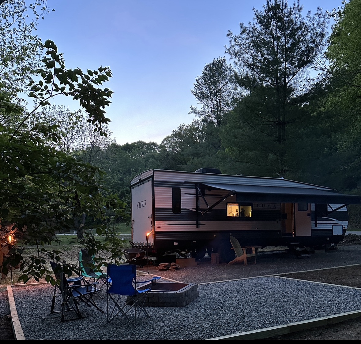 Camp Scenic Southern Ohio  ~The Property~